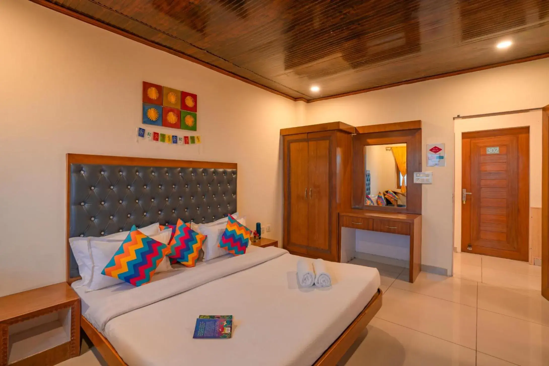 Bed in goSTOPS Mussoorie, Library Road Bed in goSTOPS Mussoorie, Library Road