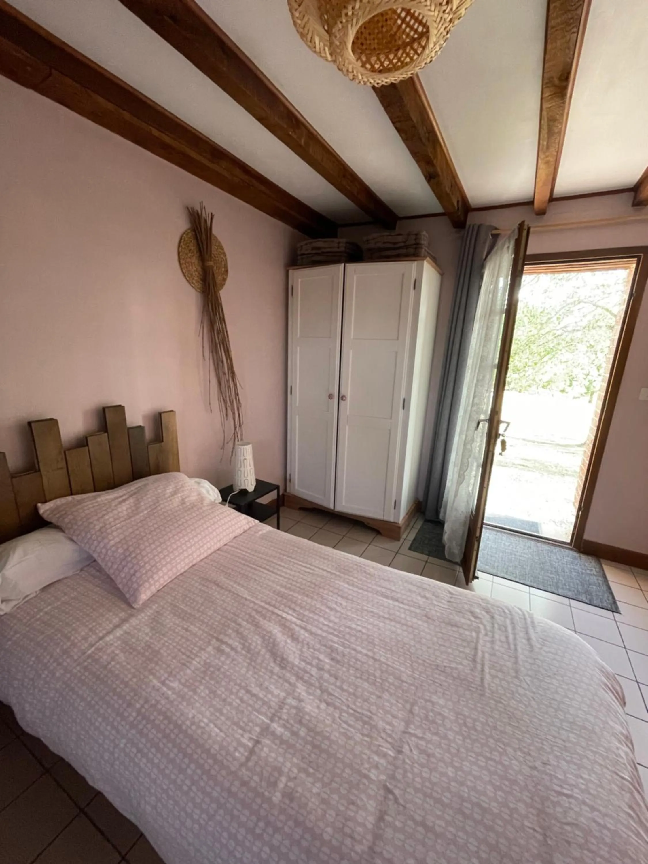 Bed in Maison d'hôtes Ourdeaux et Gite Chez Rouchon