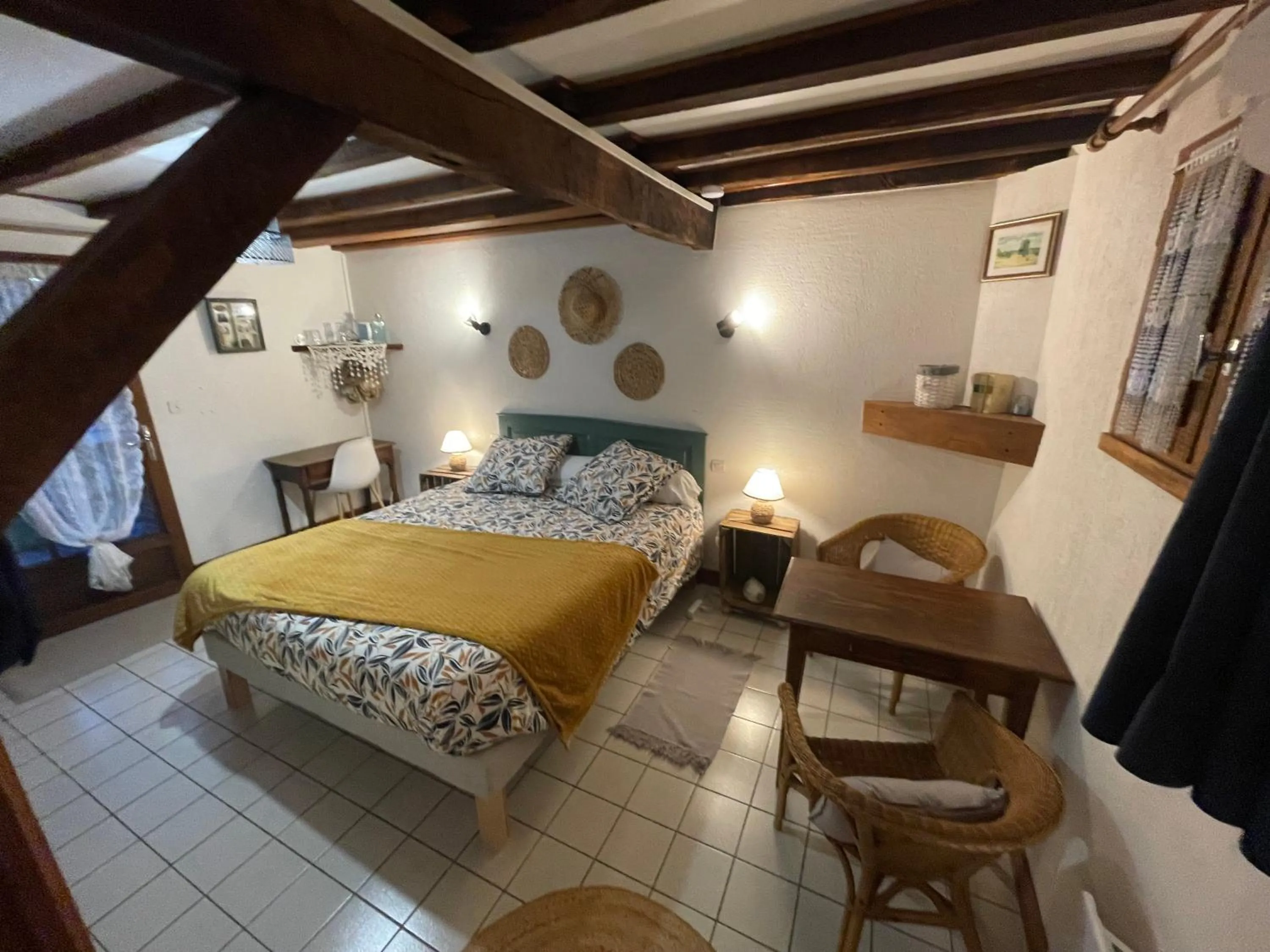 Photo of the whole room, Bed in Maison d'hôtes Ourdeaux et Gite Chez Rouchon