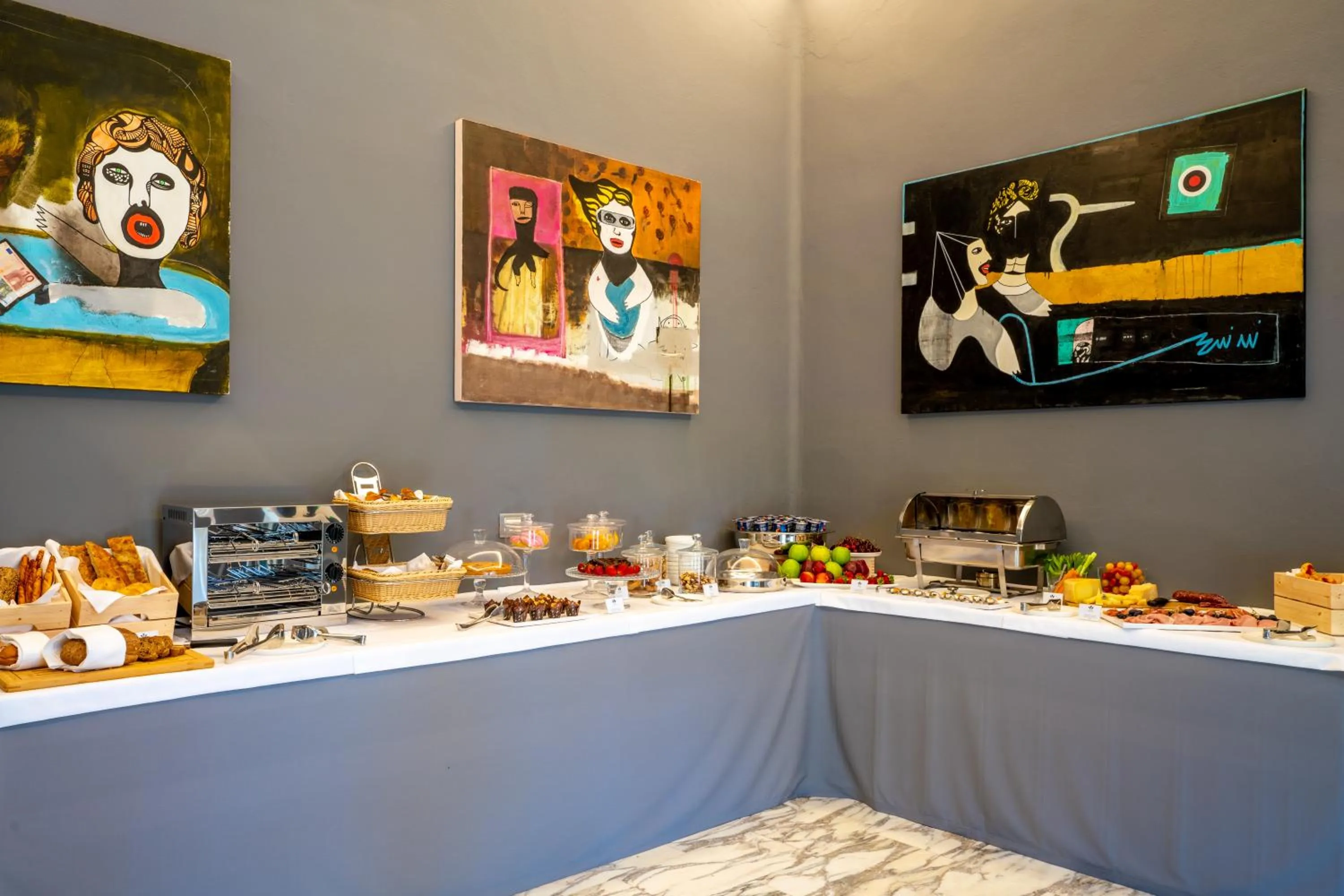 Buffet breakfast in The Rif - Boutique Hotel