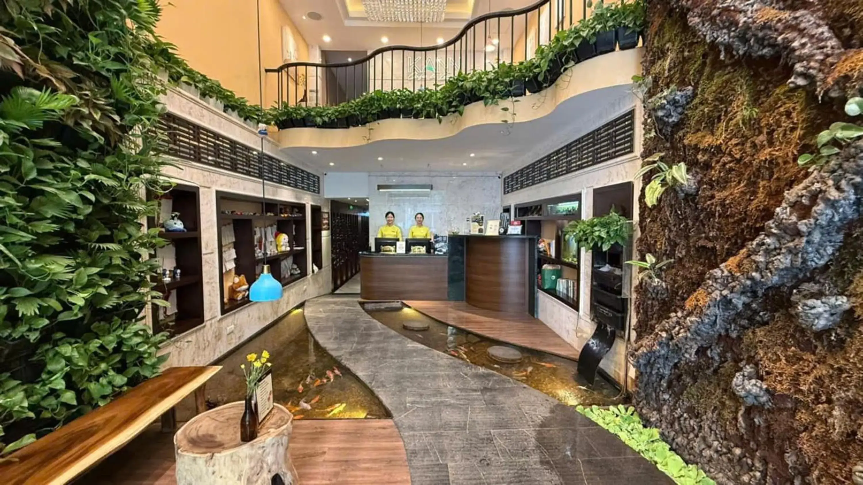 Lobby or reception in Hanoi Brilliant Hotel & Spa Lobby or reception in Hanoi Brilliant Hotel & Spa