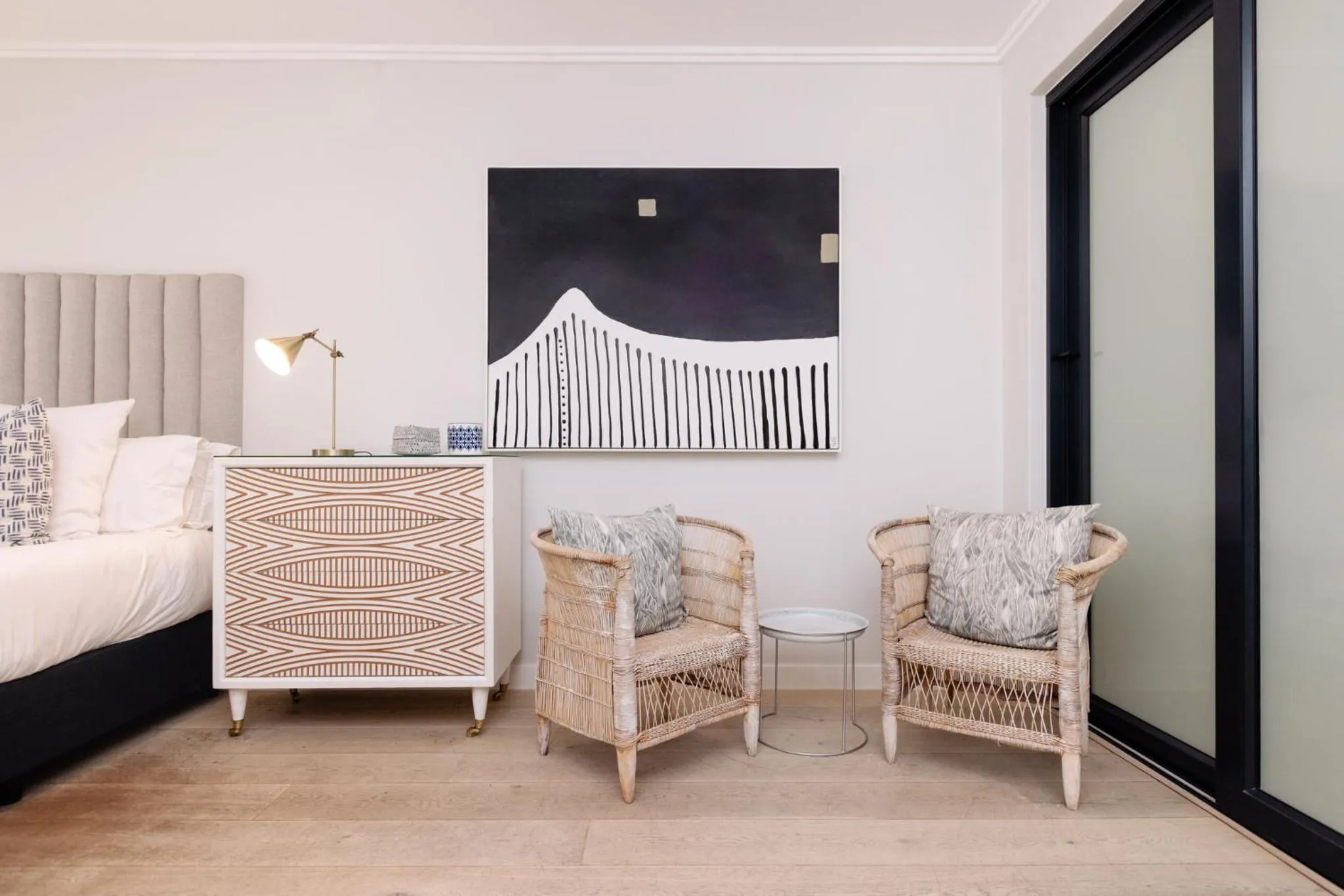 Decorative detail, Bed in MINT Resorts The Blyde