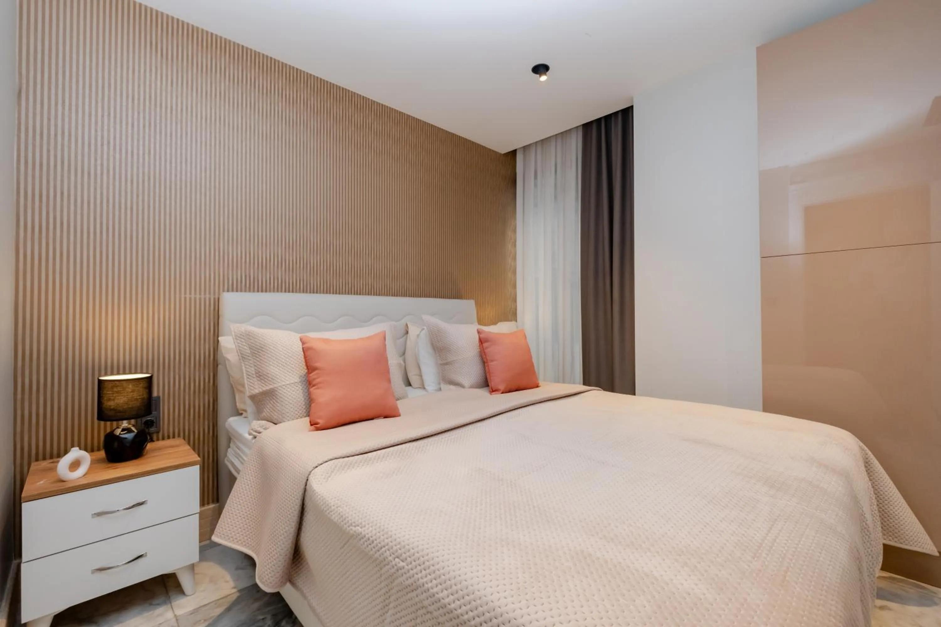 Bed in Home Of Istanbul