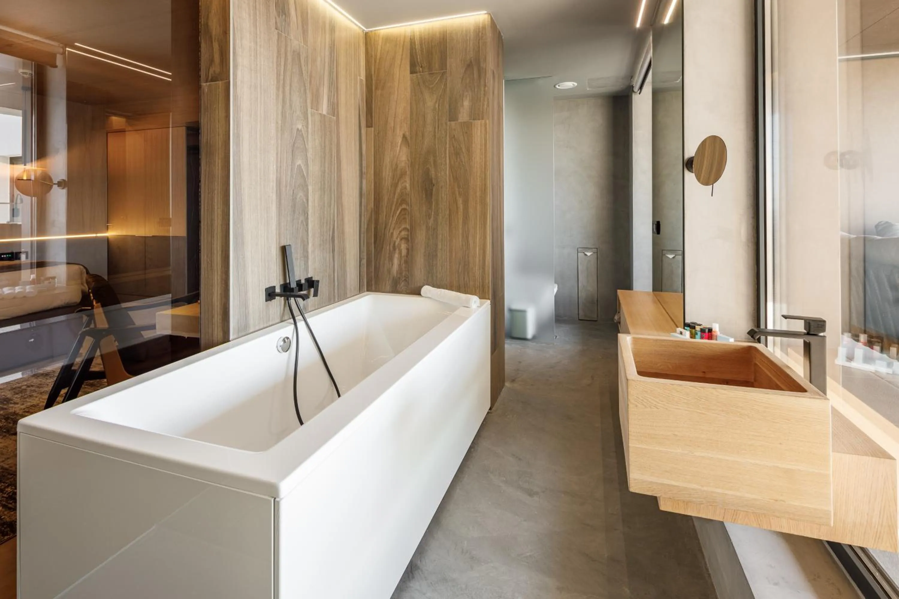 Bathroom in Qosmo Brasov Hotel