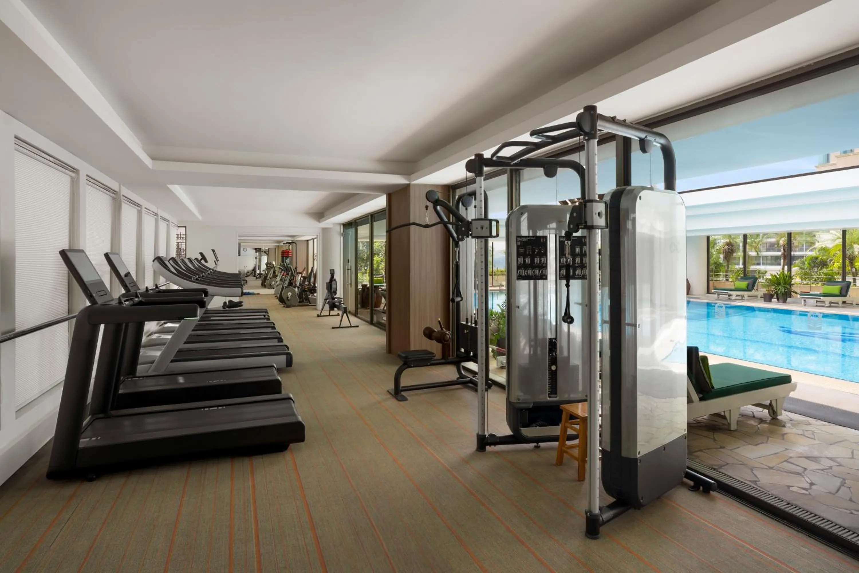Fitness centre/facilities in Pan Pacific Hanoi