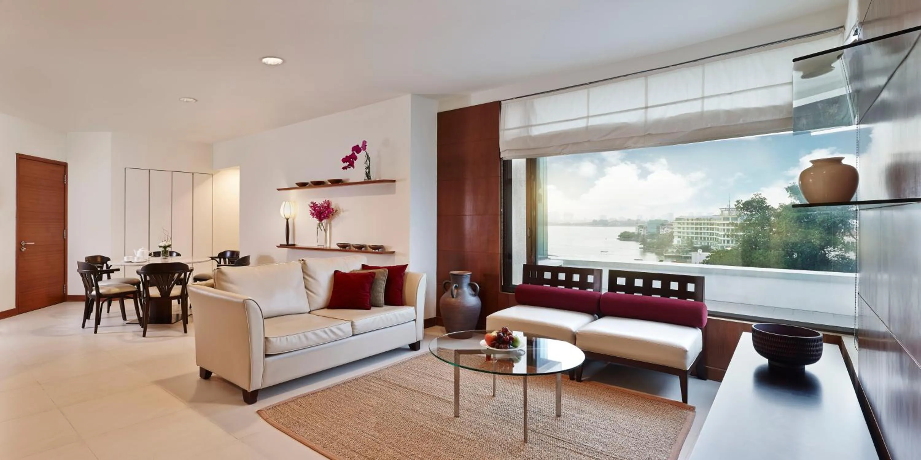 Living room in Pan Pacific Hanoi