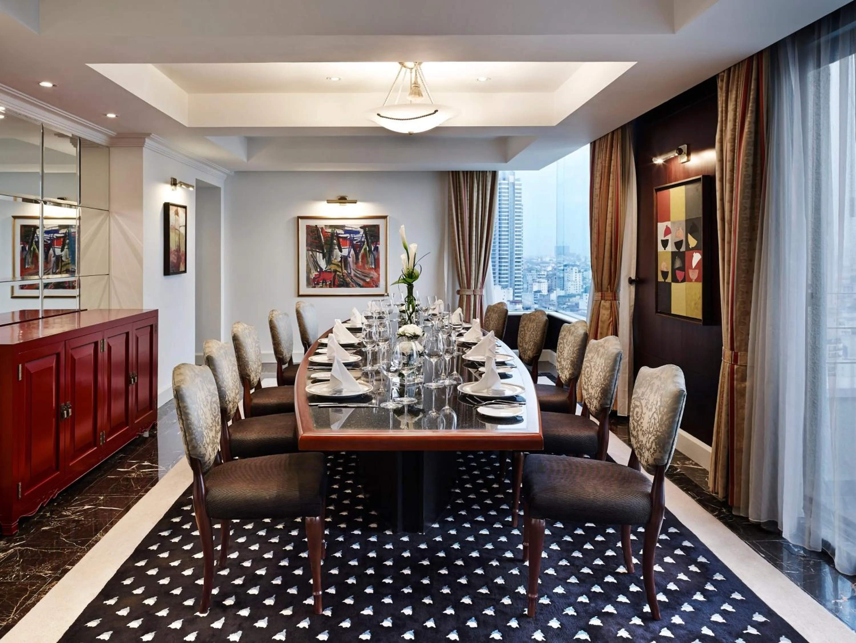 Living room in Pan Pacific Hanoi