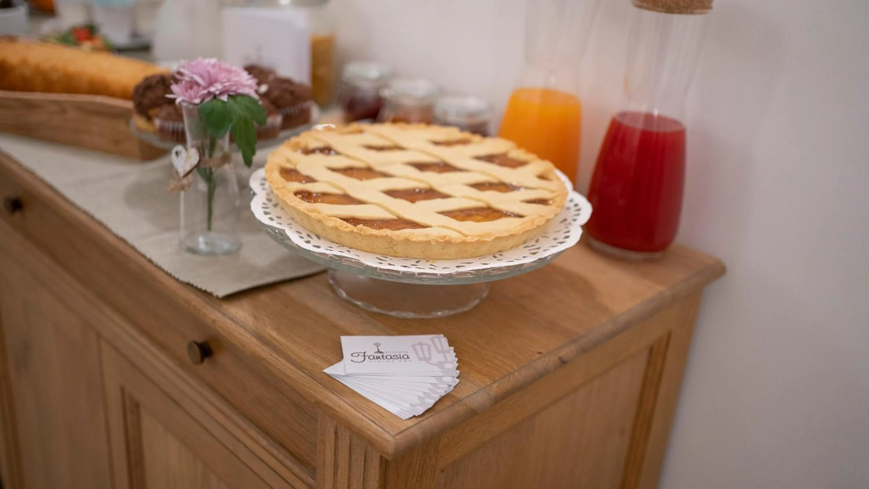 Food and drinks in Dimora Fantasia Charme B&B