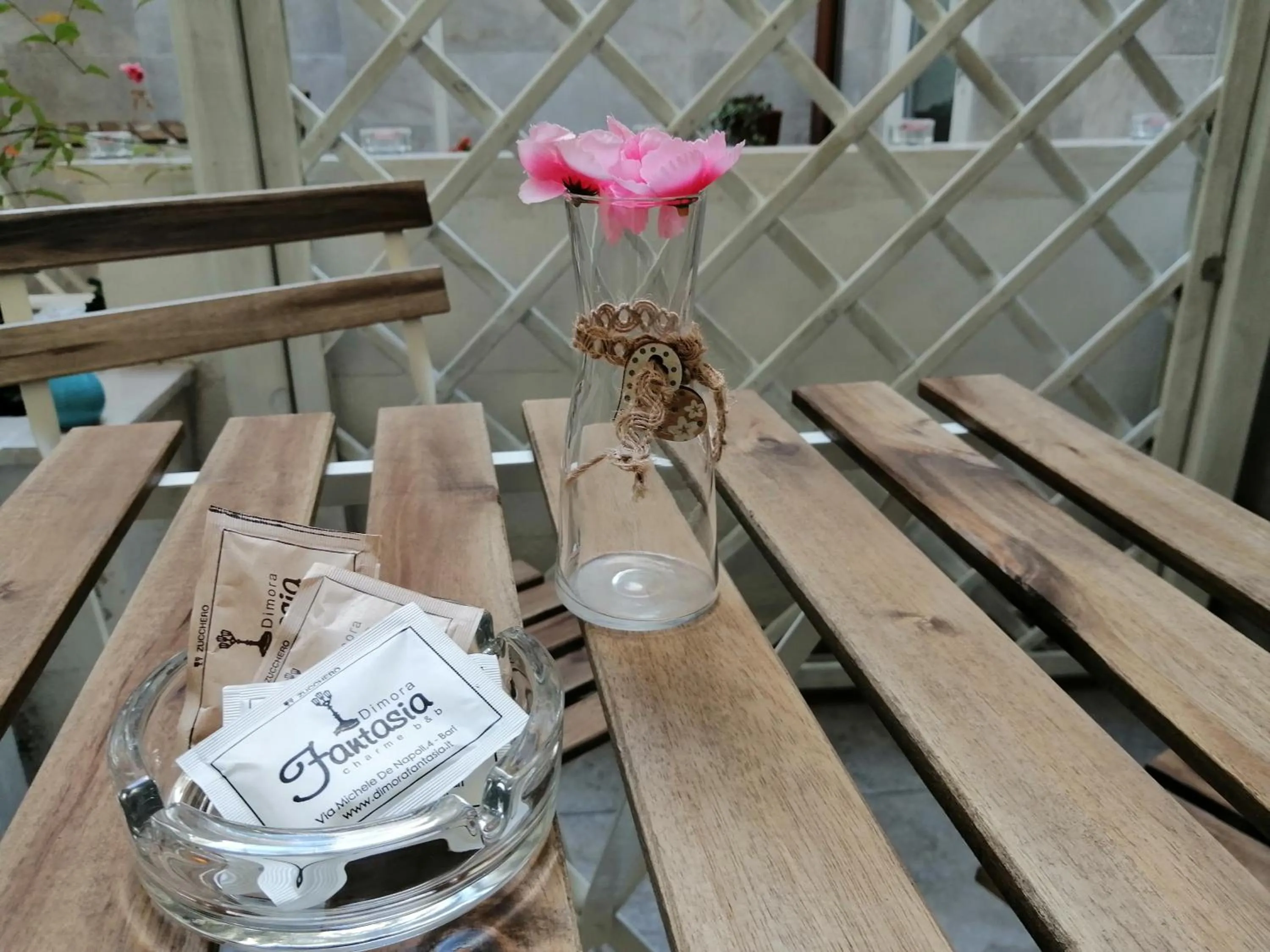 Balcony/Terrace in Dimora Fantasia Charme B&B