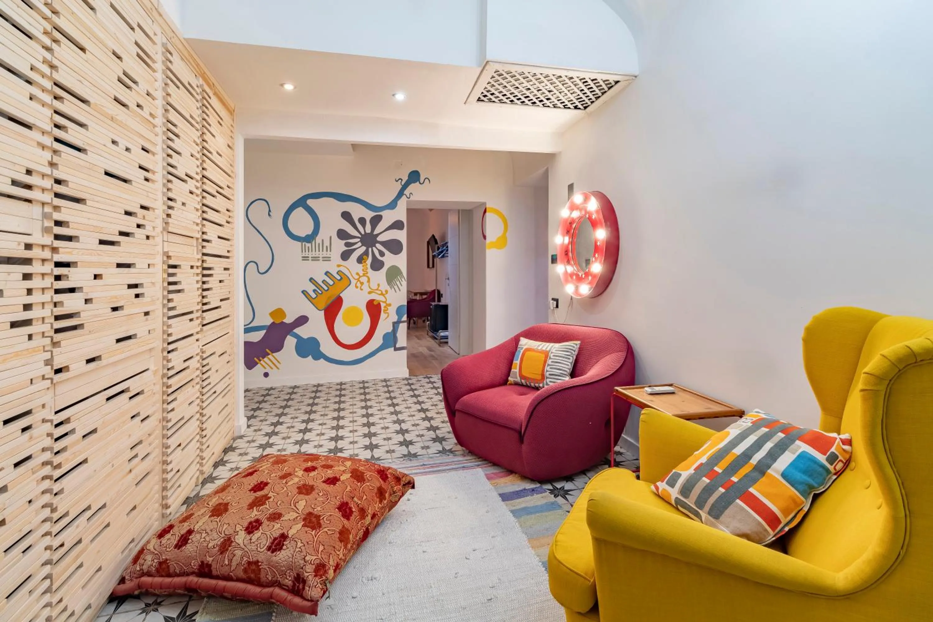 Living room in Superdab