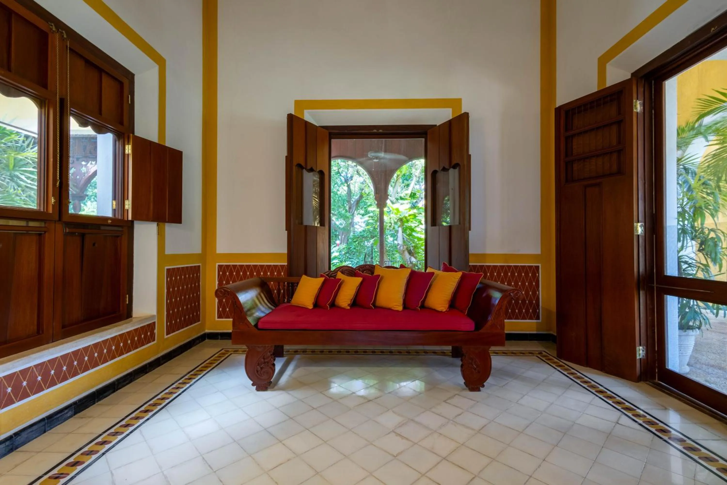 Living room in Hacienda San Antonio Millet
