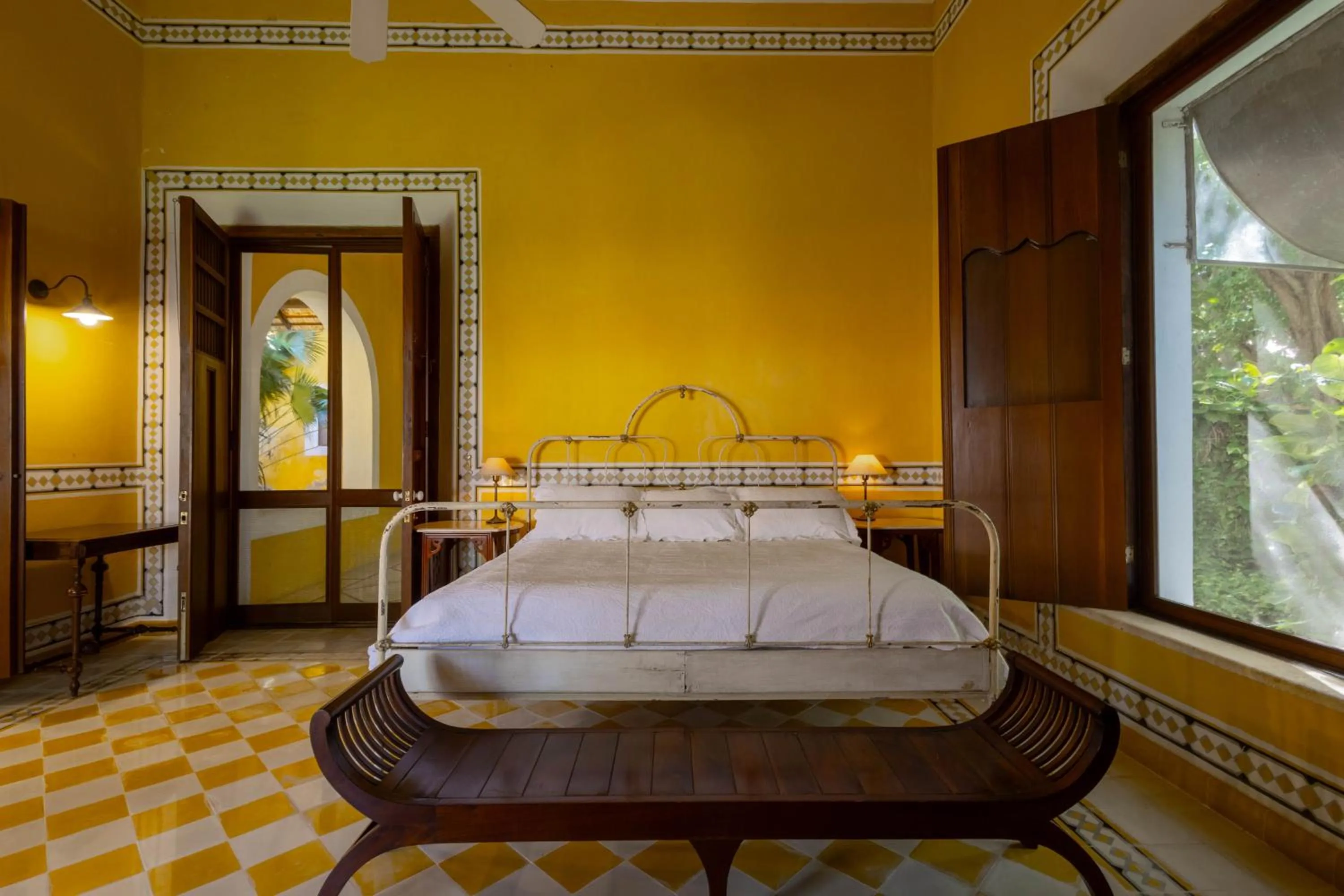 Bedroom, Bed in Hacienda San Antonio Millet