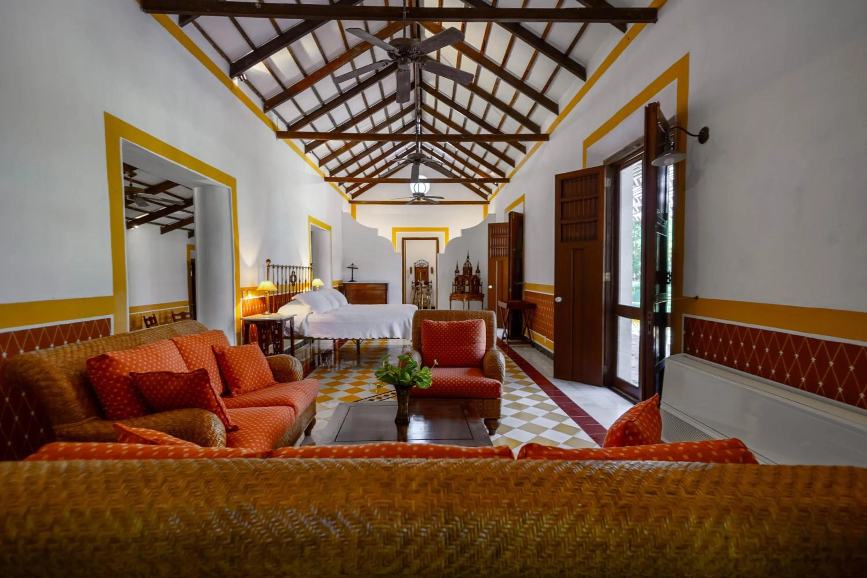 Living room in Hacienda San Antonio Millet