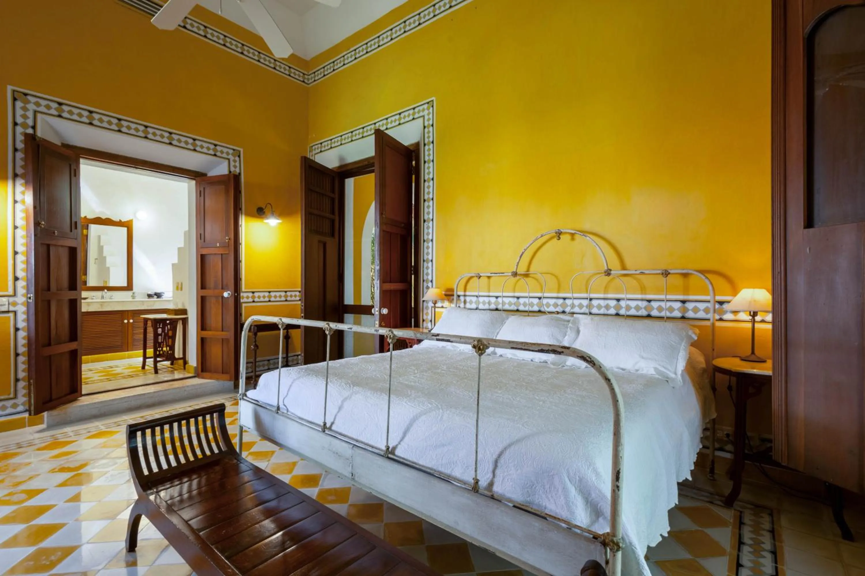 Bedroom, Bed in Hacienda San Antonio Millet