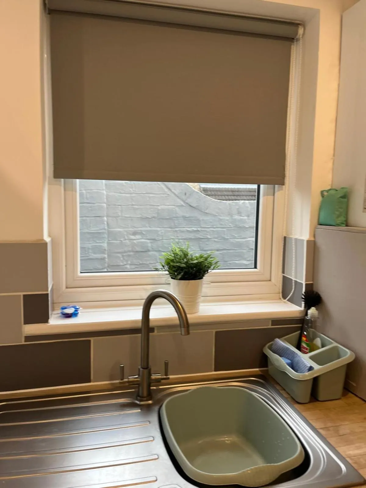 kitchen in City Beach AirBnB Southend on Sea,