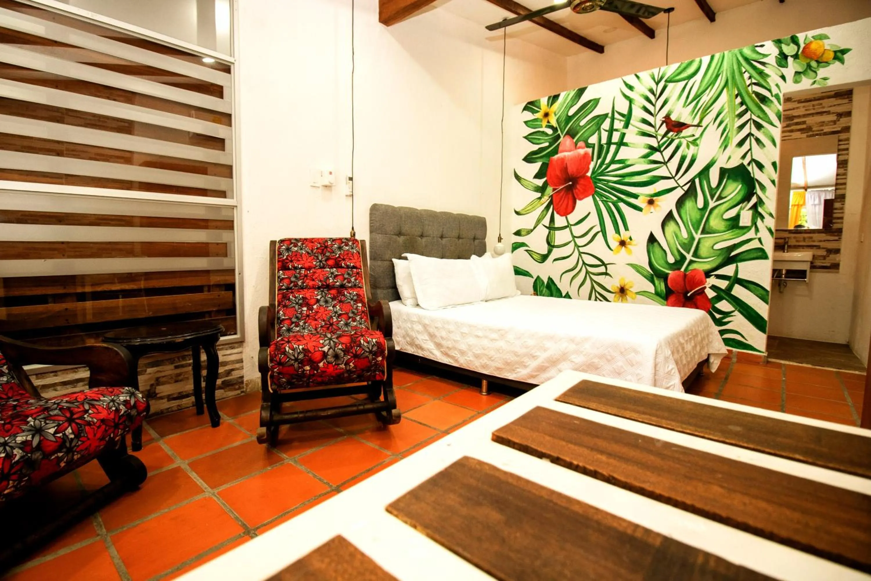 Bed in La Casona de Sara