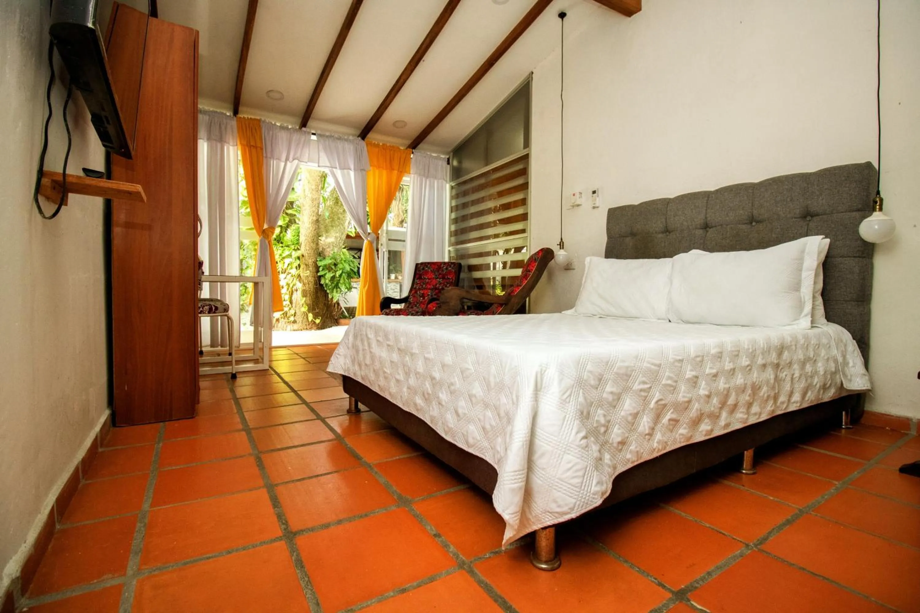 Bed in La Casona de Sara