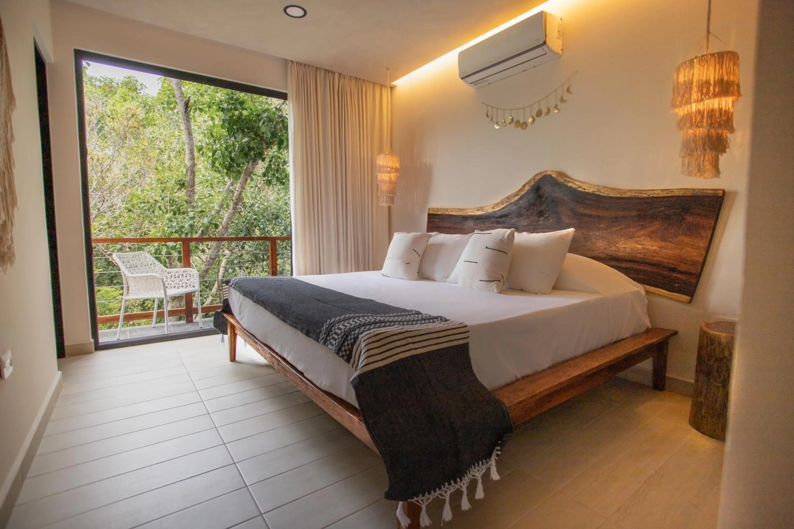 Bed in Macondo Tulum