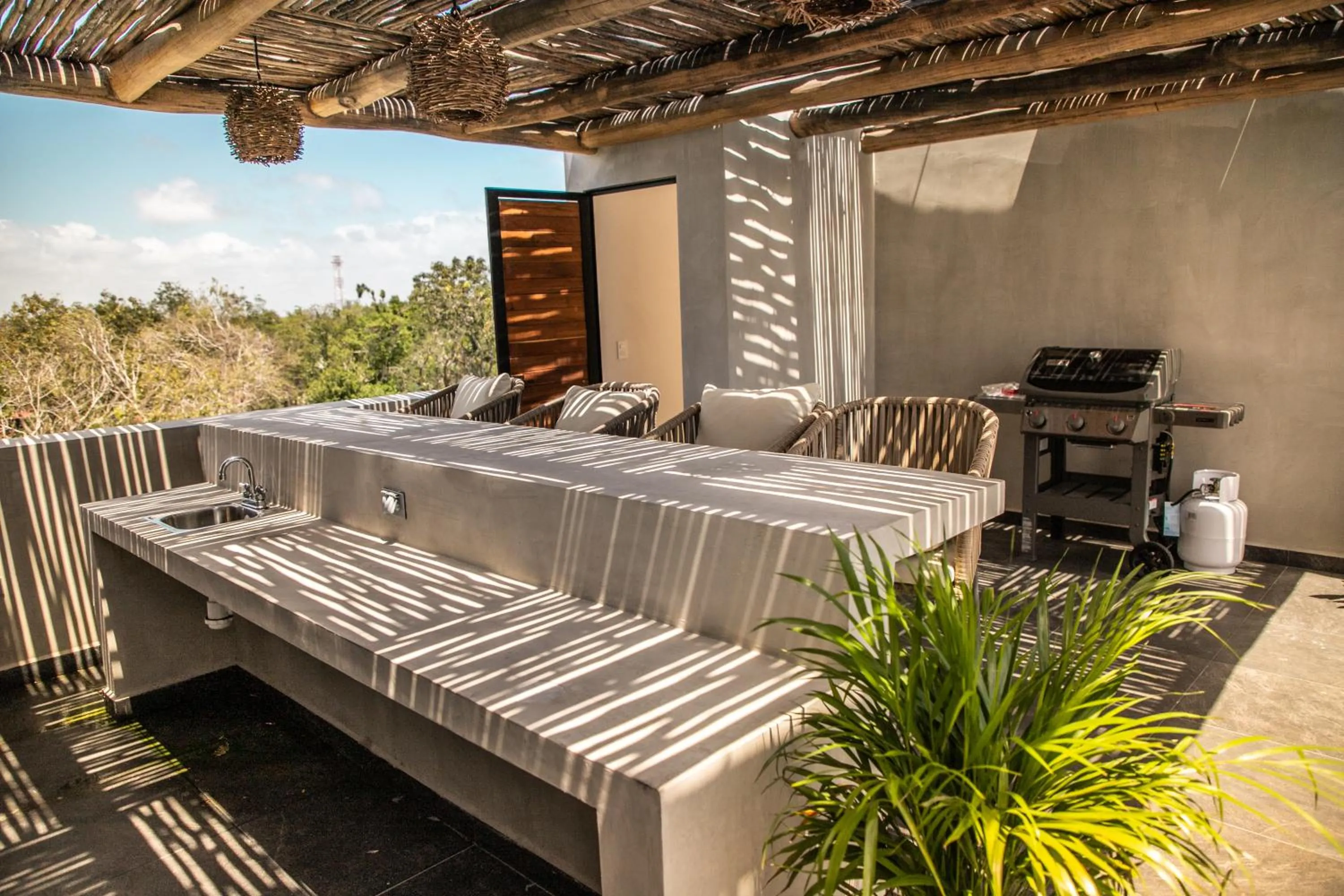 Patio in Macondo Tulum