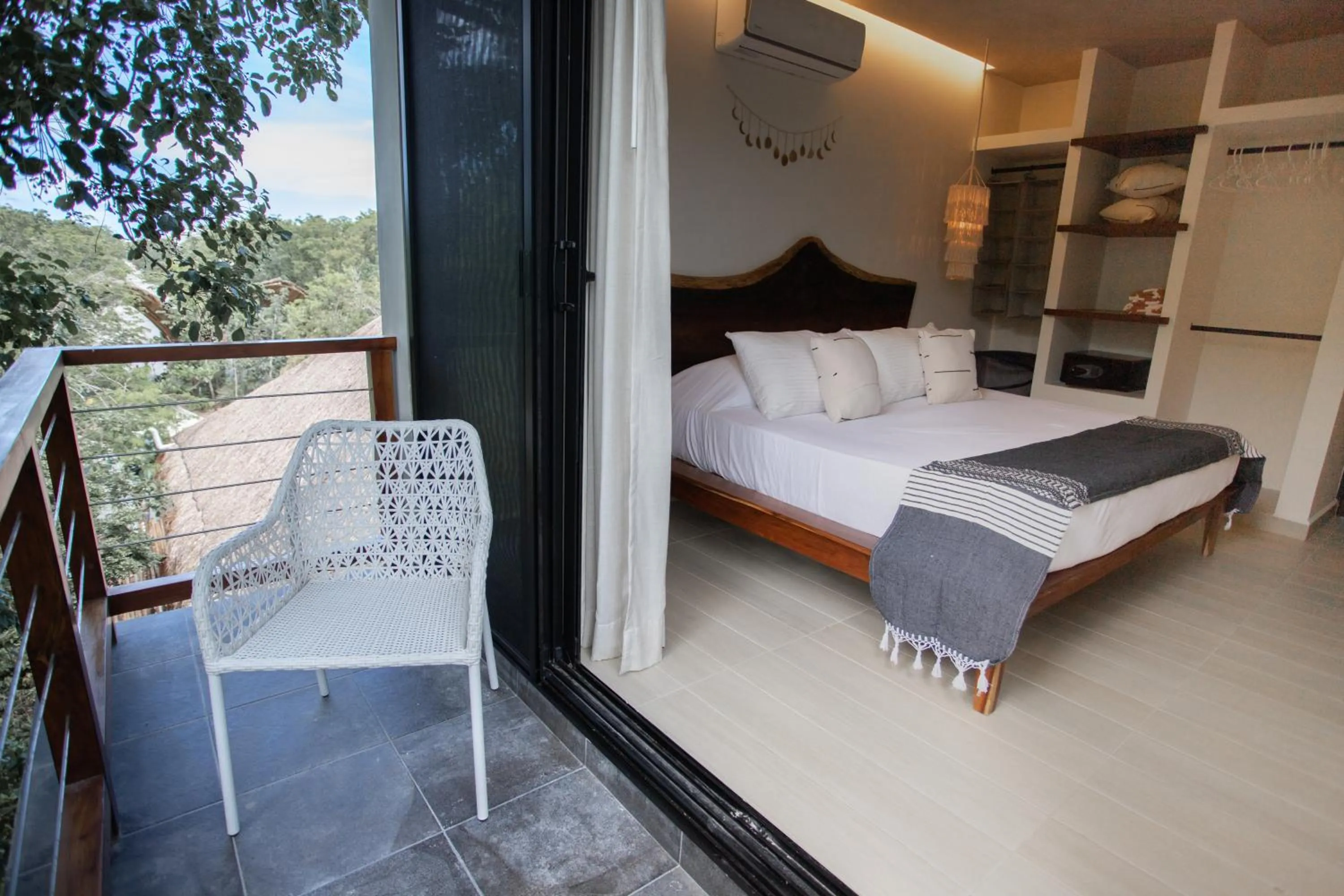 Bed in Macondo Tulum