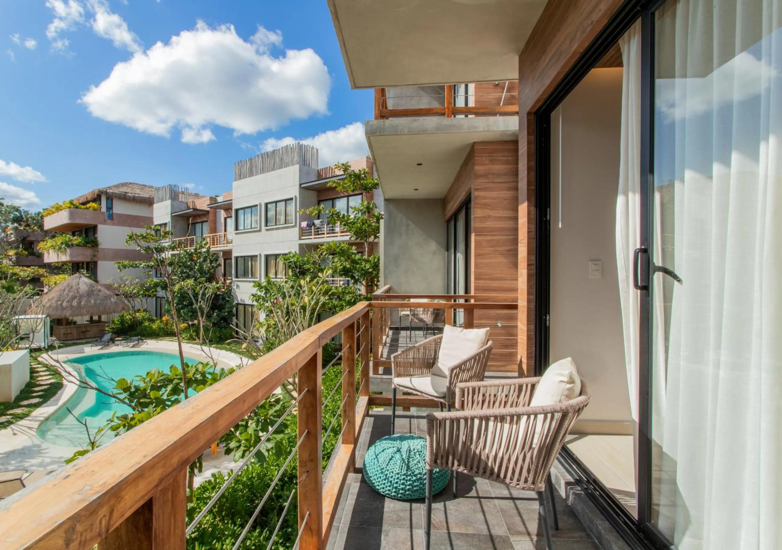 Balcony/Terrace in Macondo Tulum