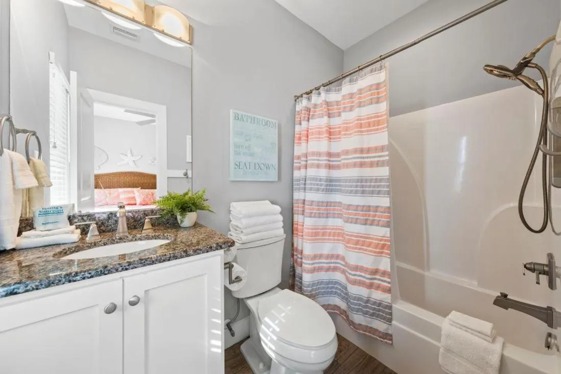 Shower in Two Little Lambs at Our Point of View by Youngs Suncoast