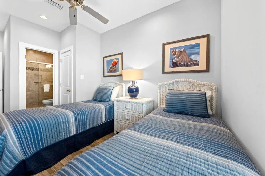 Bed in Two Little Lambs at Our Point of View by Youngs Suncoast