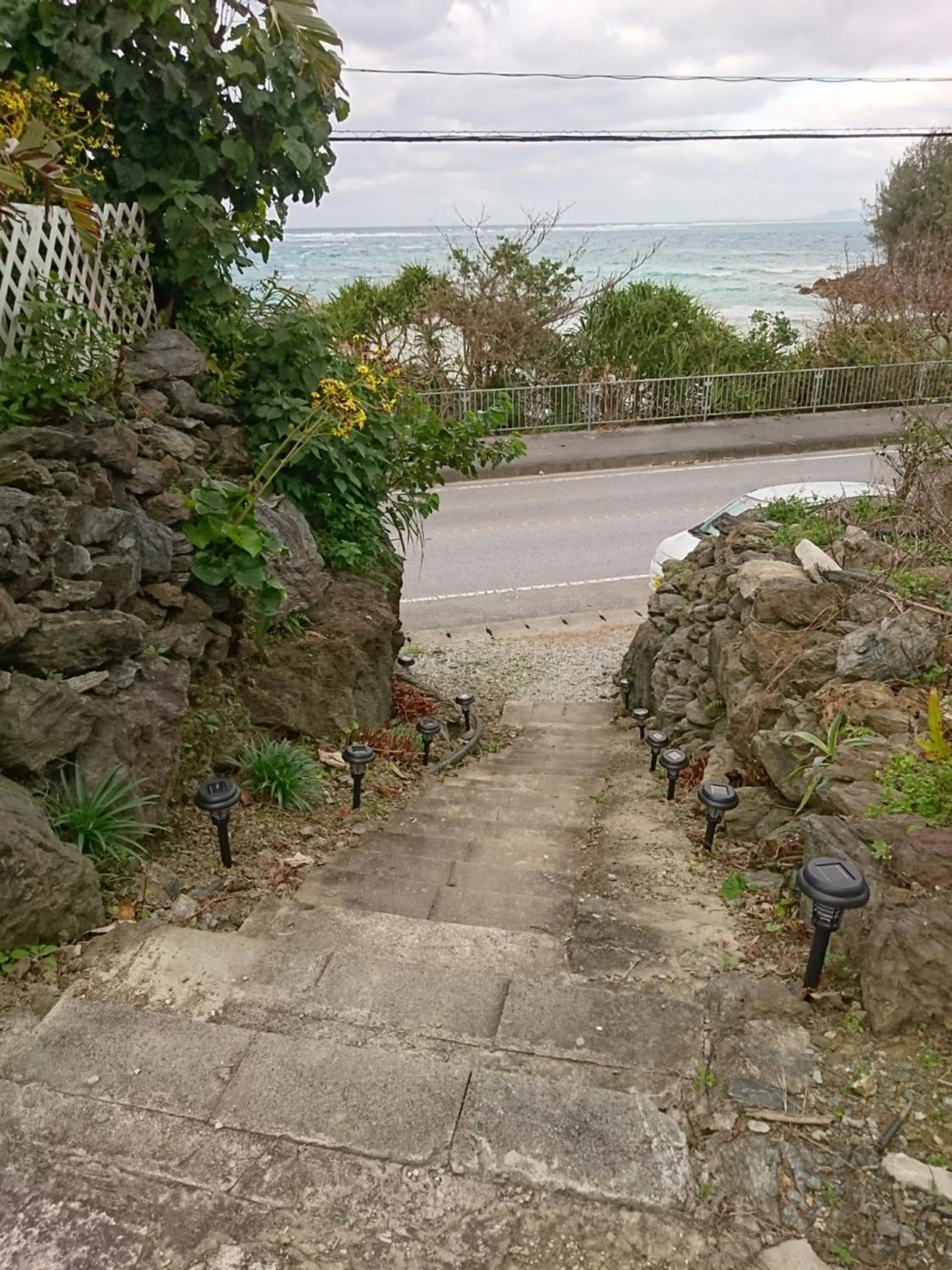 Facade/entrance in Maribu Beach House