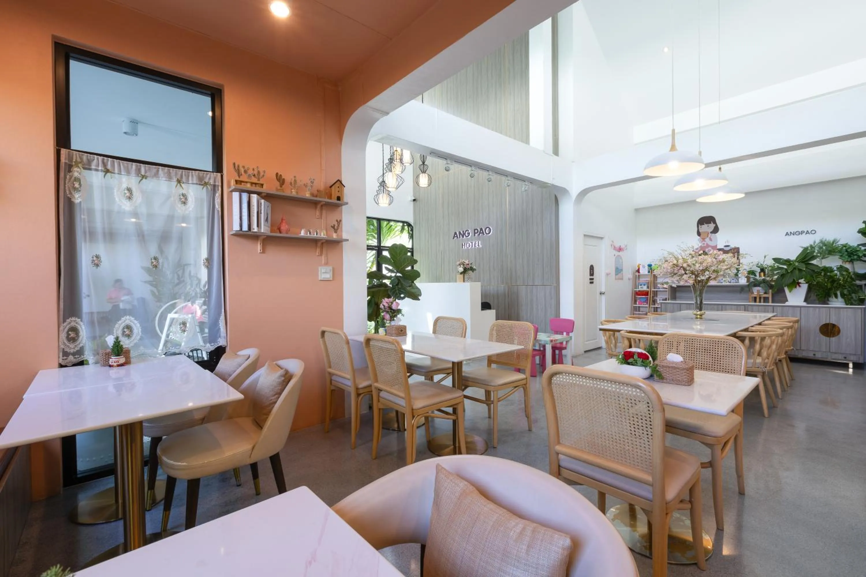 Seating area in Ang Pao Hotel Phuket