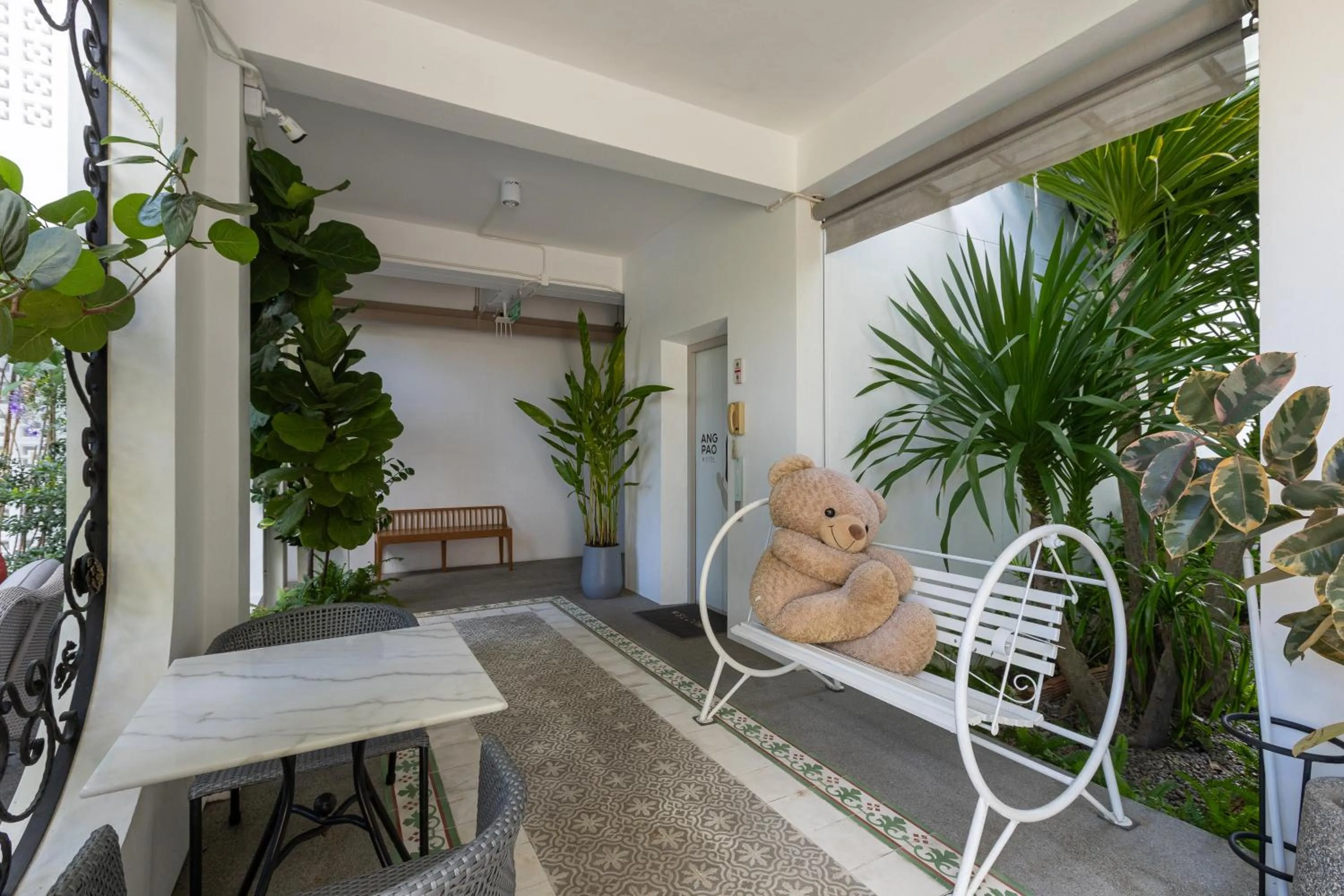 Seating area in Ang Pao Hotel Phuket
