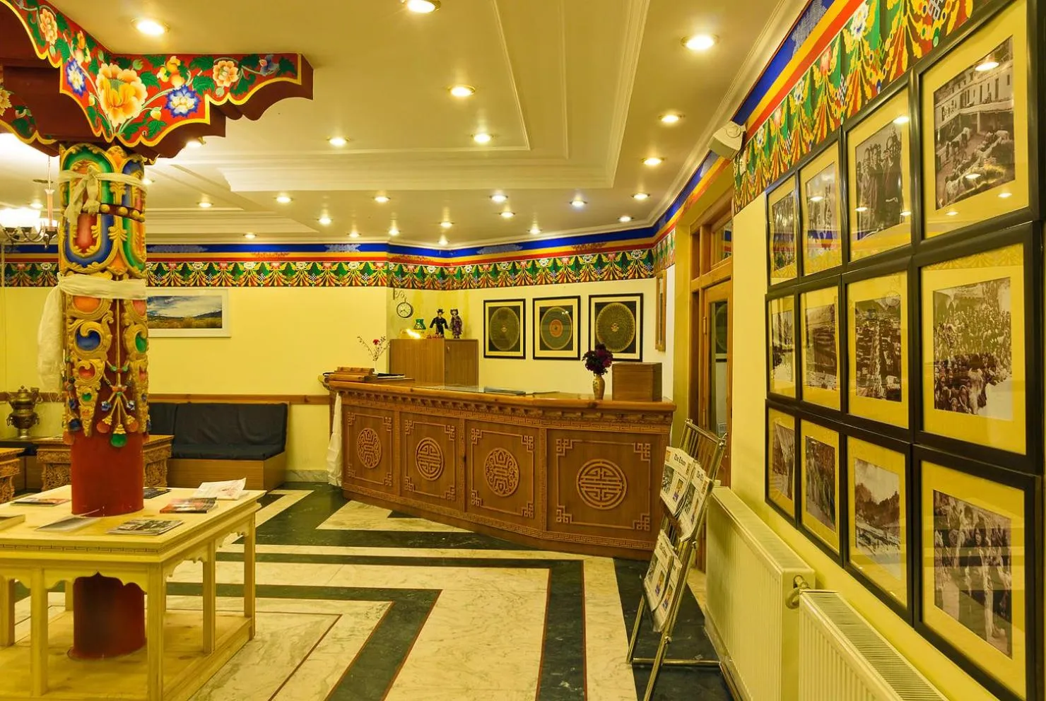 Lobby or reception in Ladakh Residency
