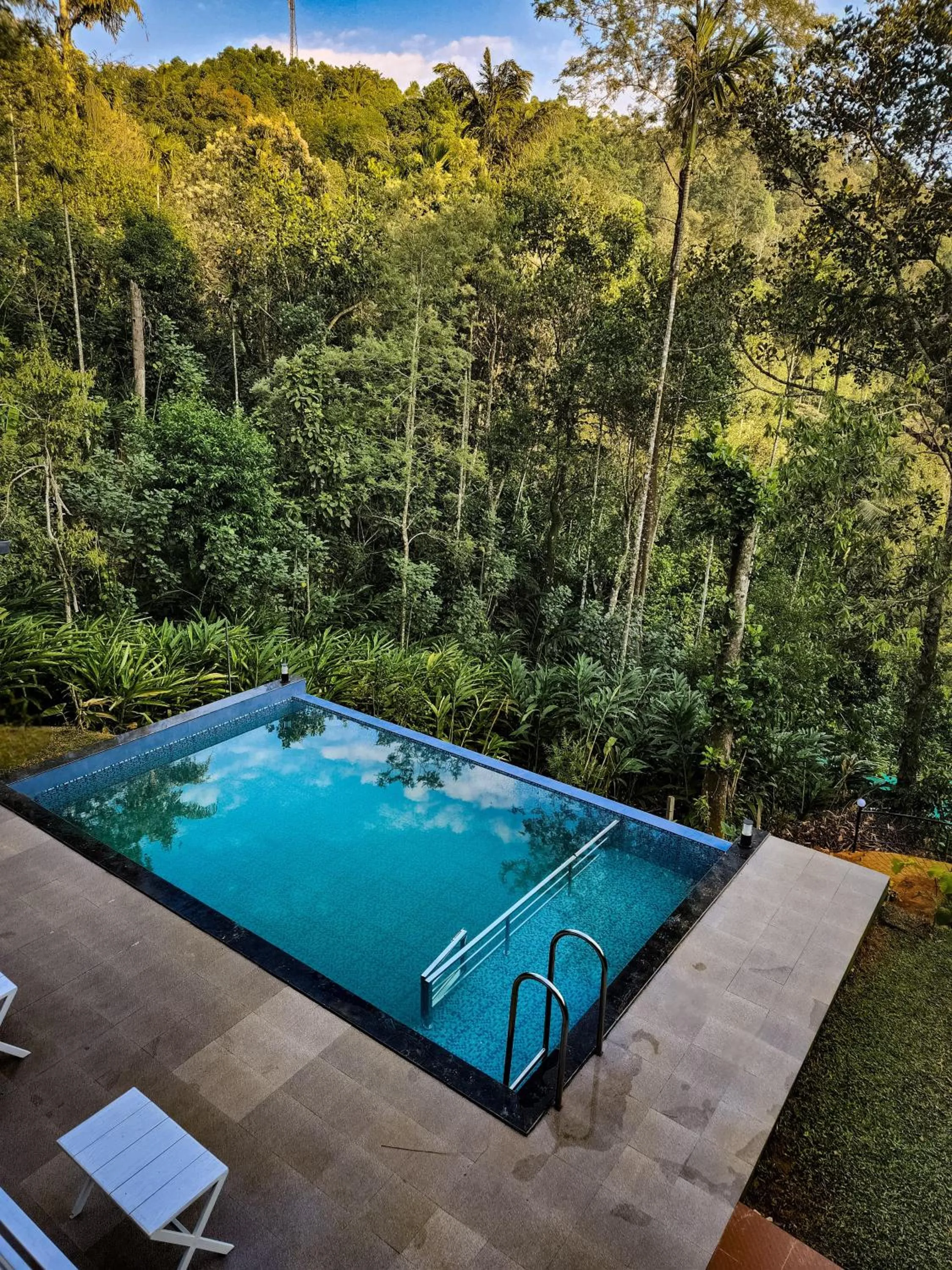 Swimming pool in Edens Munnar
