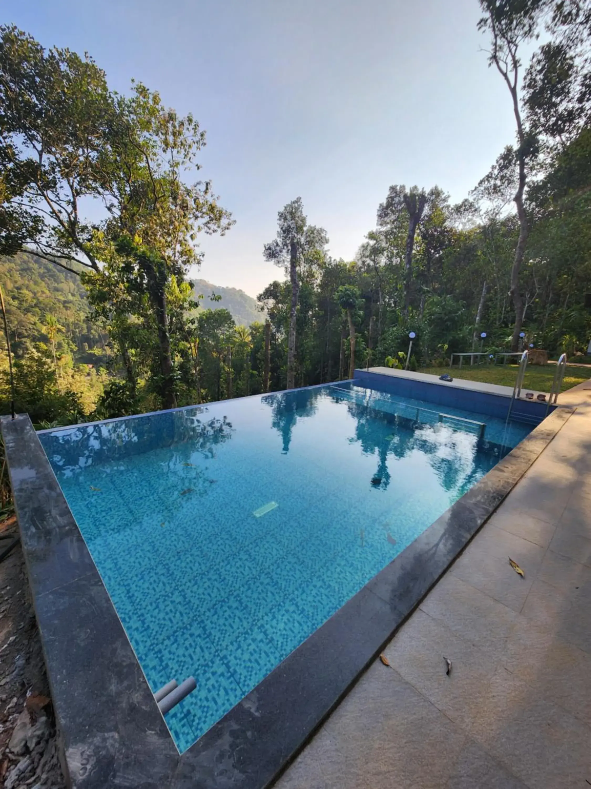 Swimming pool in Edens Munnar Swimming pool in Edens Munnar