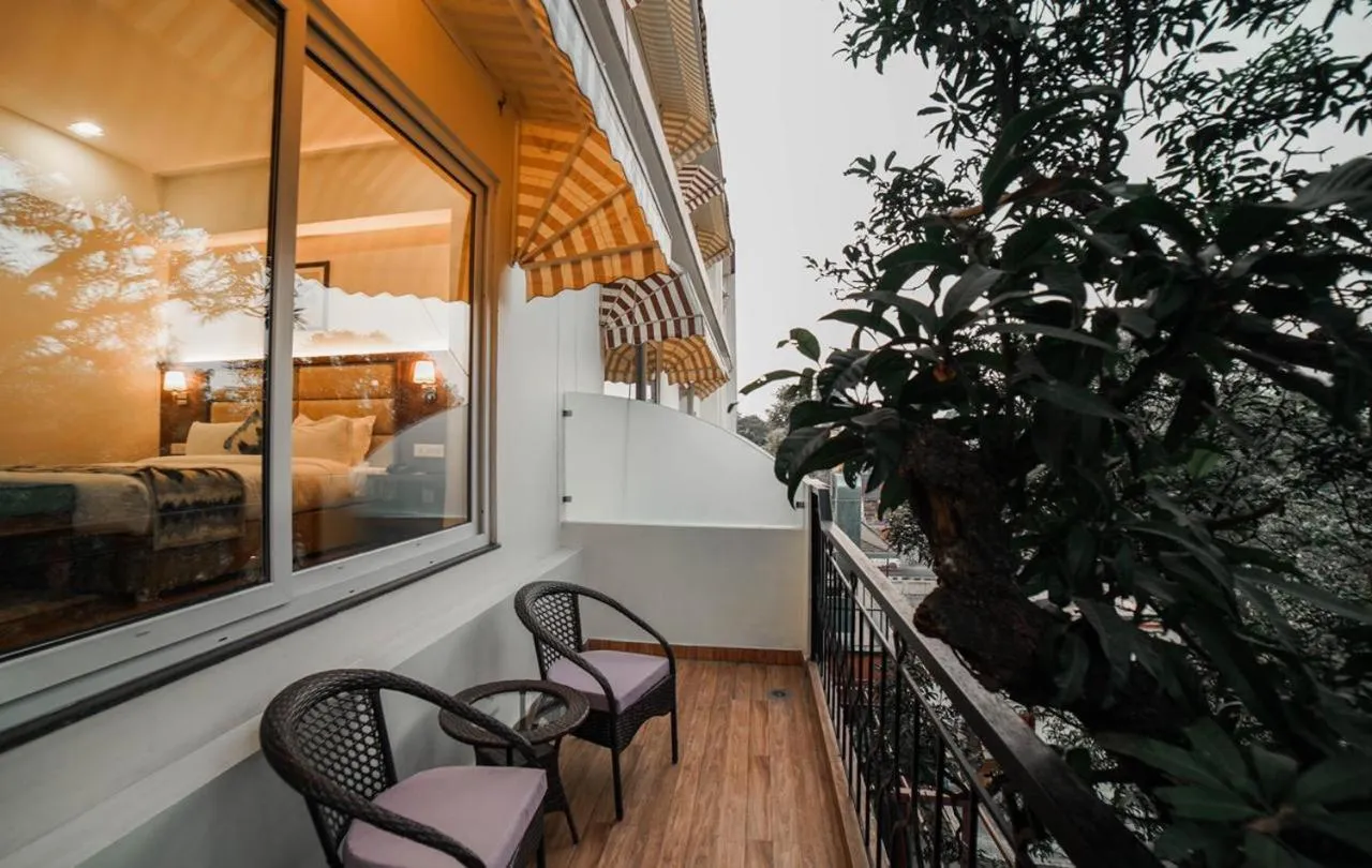 Balcony/Terrace in Hotel Le Amritam