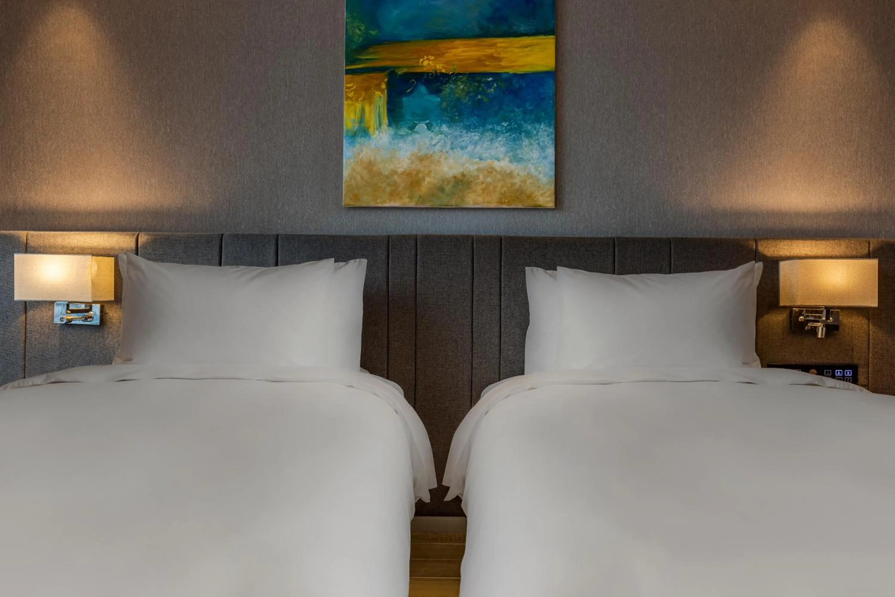 Bed in Premier Pearl Hotel Vung Tau