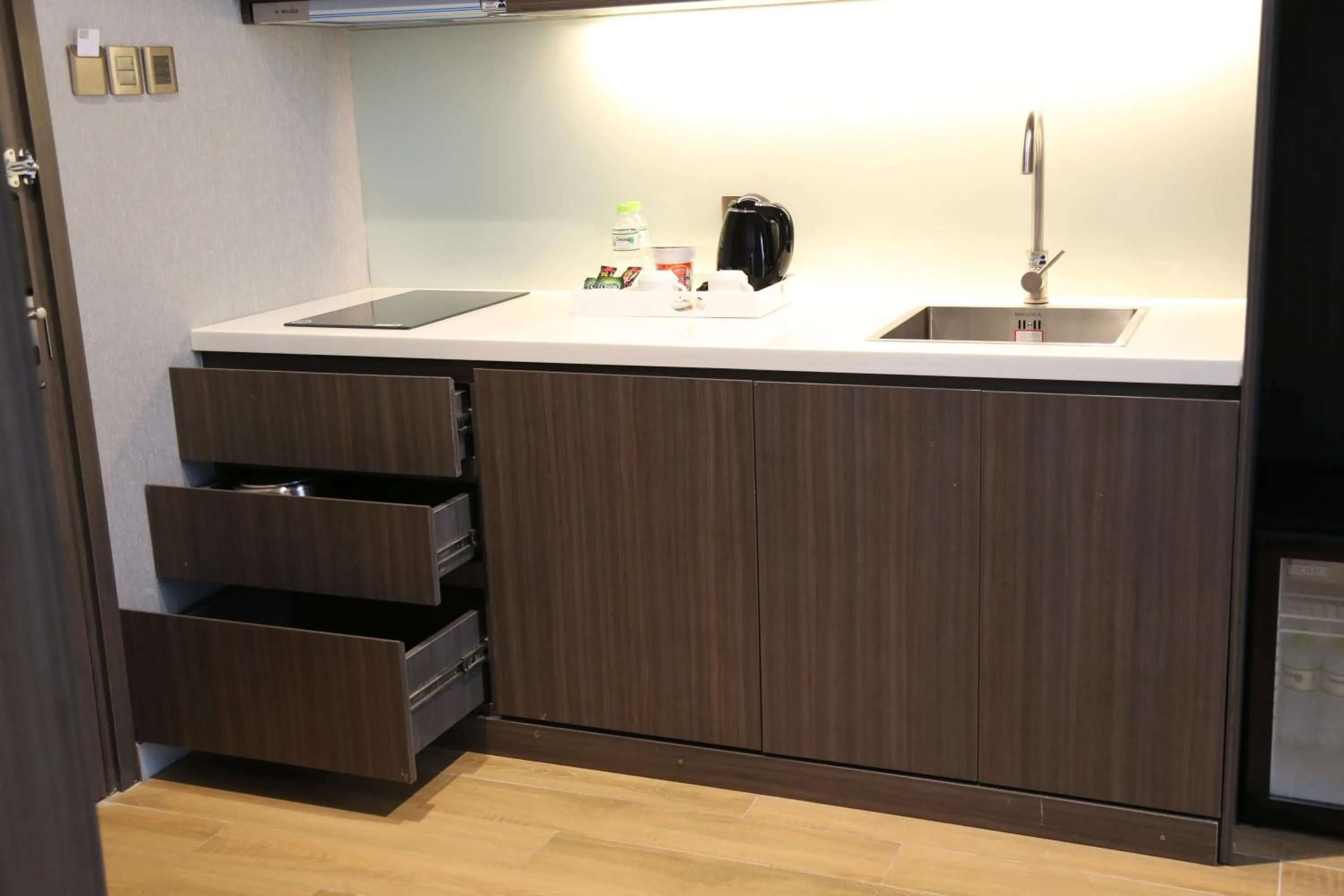 Kitchen or kitchenette in Premier Pearl Hotel Vung Tau