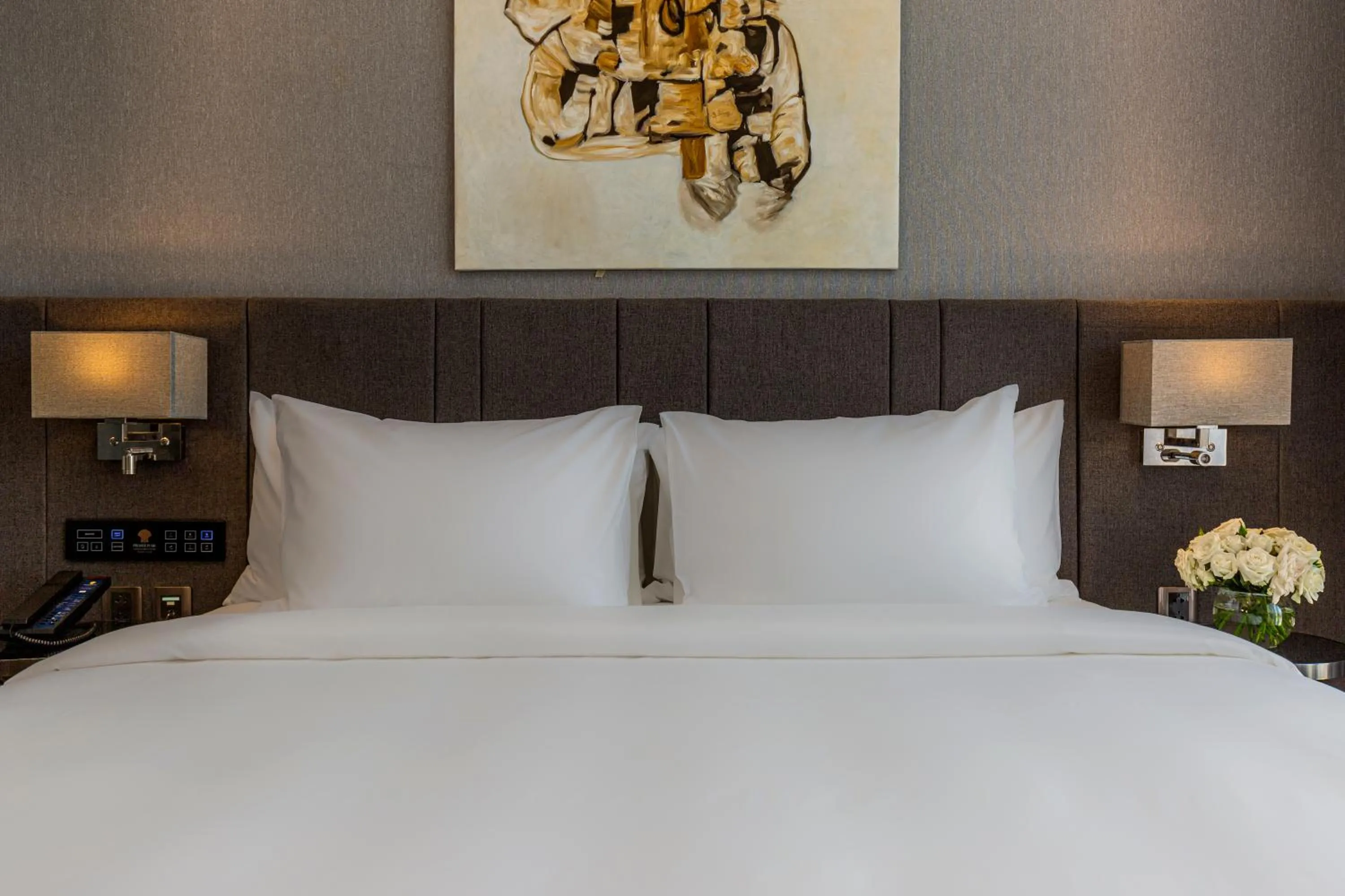 Bed in Premier Pearl Hotel Vung Tau