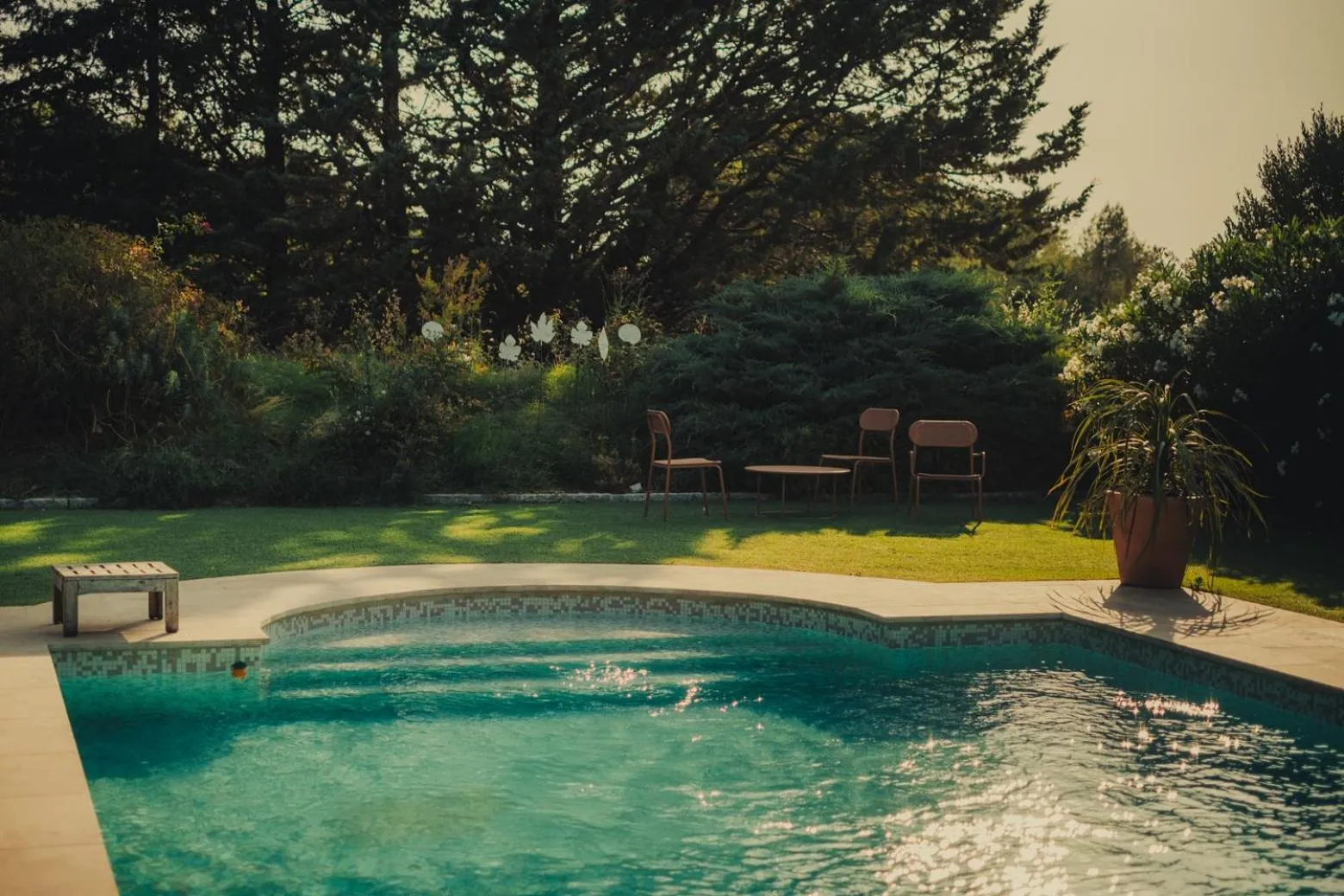 Swimming pool in Domaine Les Mûriers