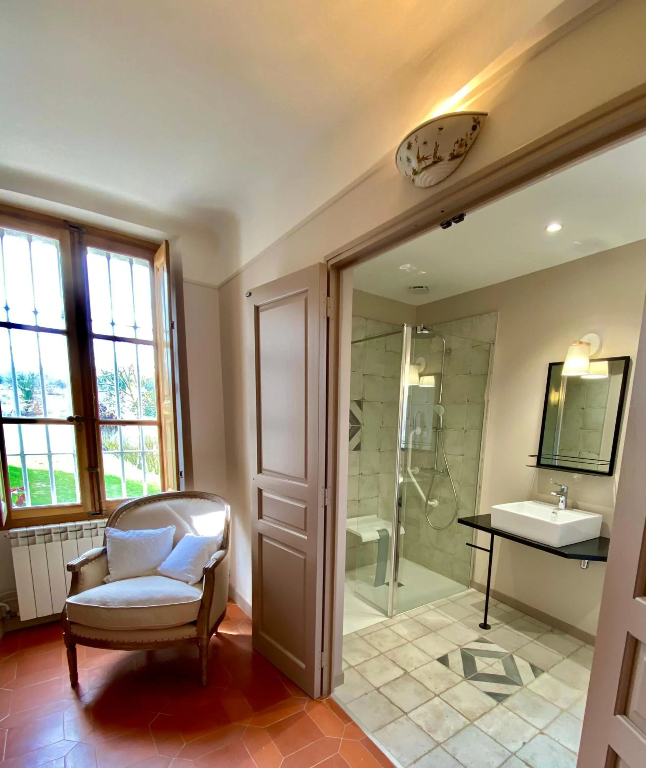 Shower in Domaine Les Mûriers