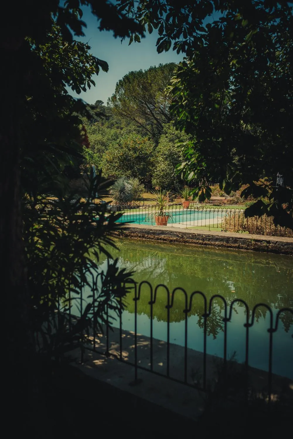 Swimming pool in Domaine Les Mûriers