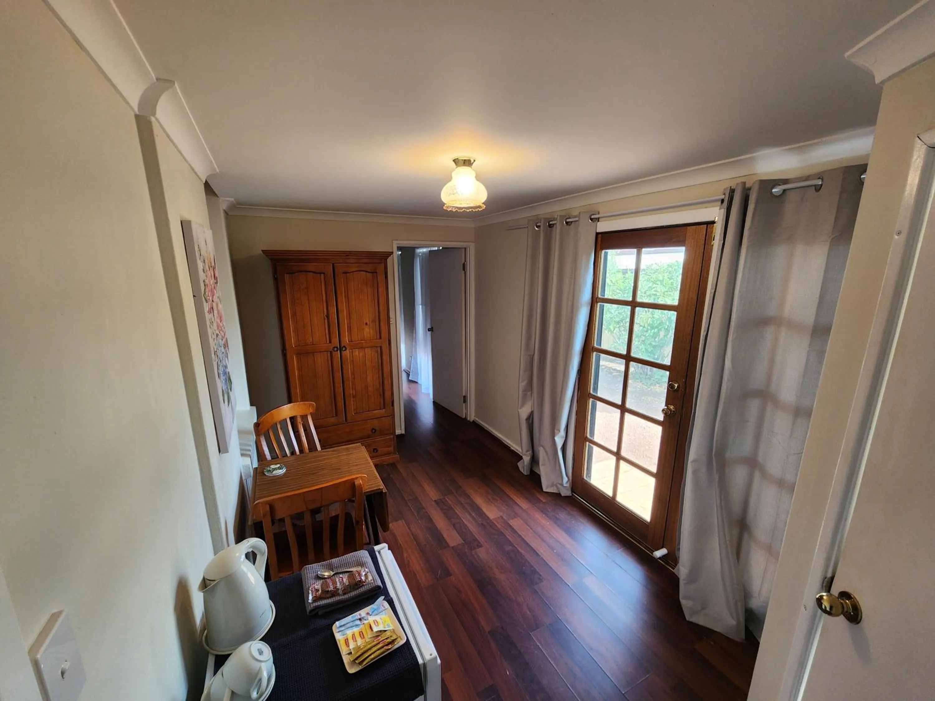 Seating area in Roseneath Cottage