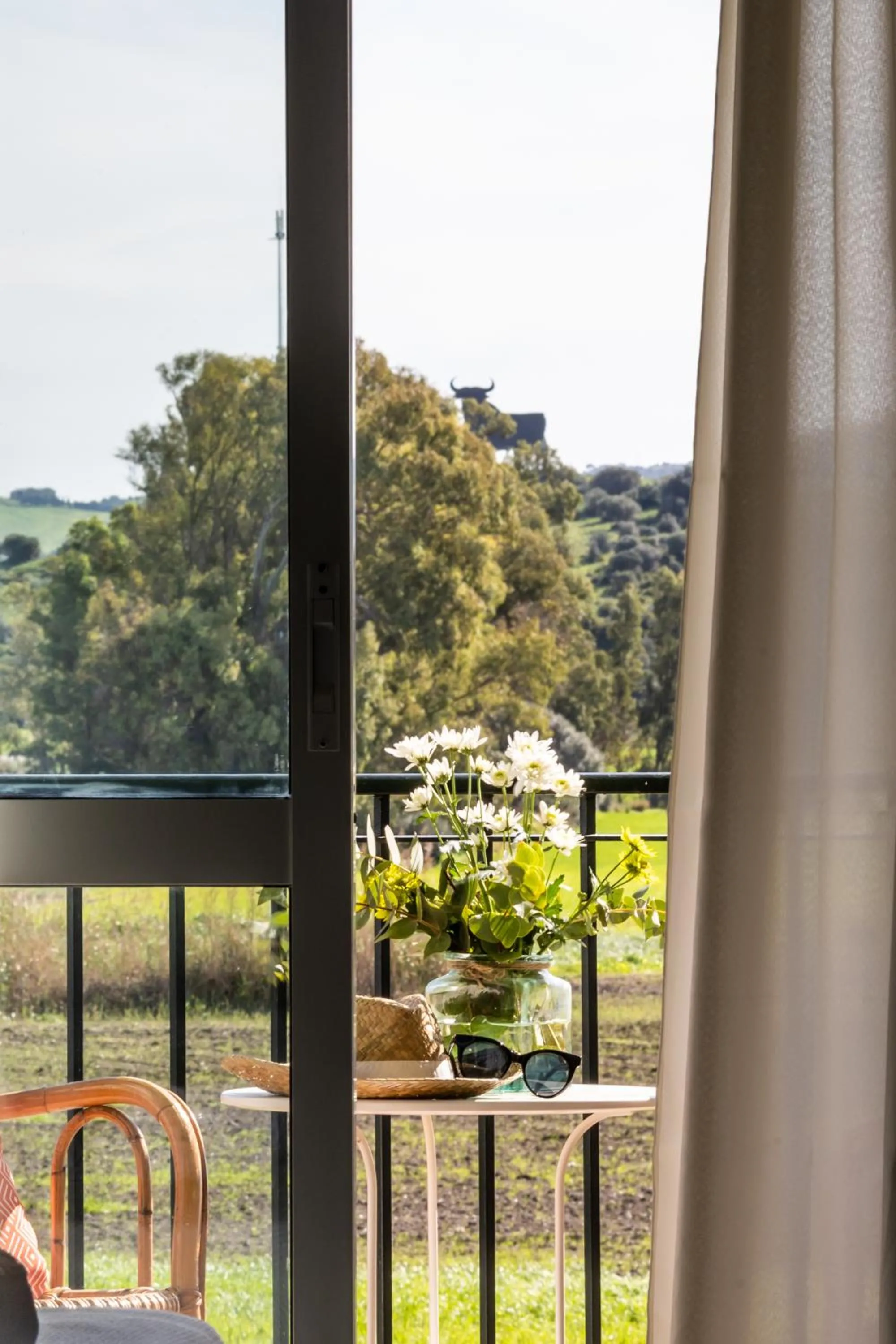 Garden view in Hotel Marhava