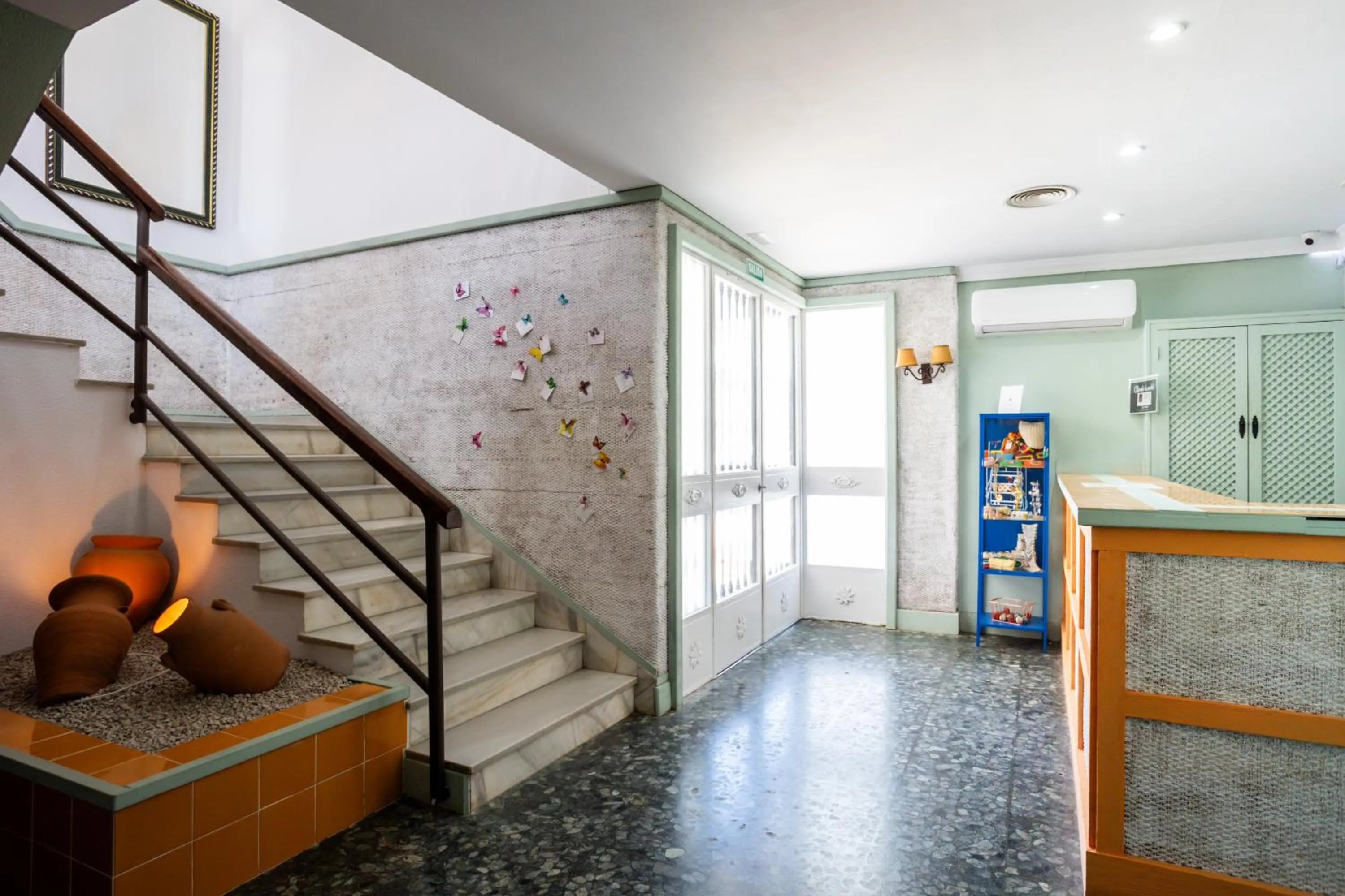 Lobby or reception in Hotel Marhava