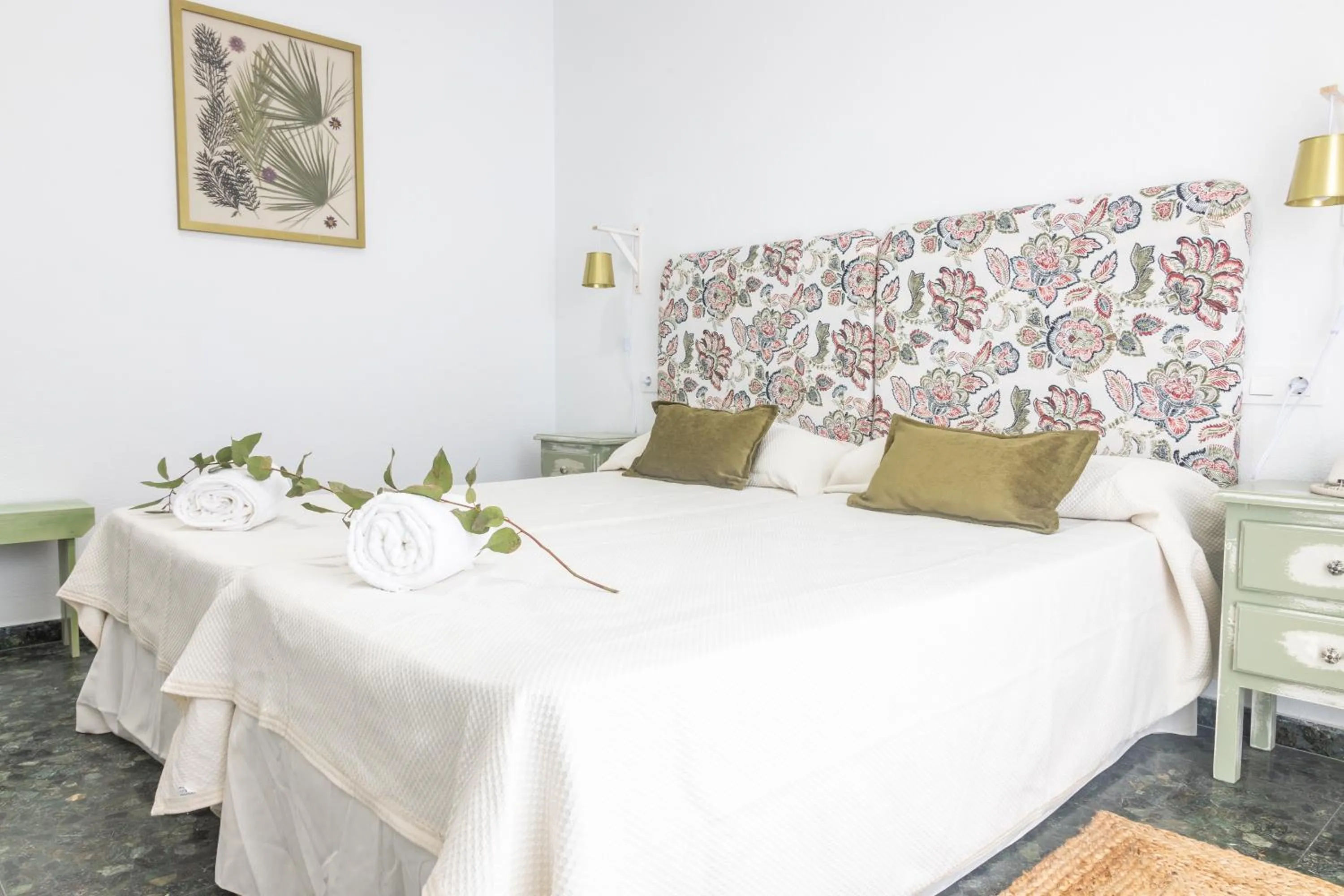 Decorative detail, Bed in Hotel Marhava