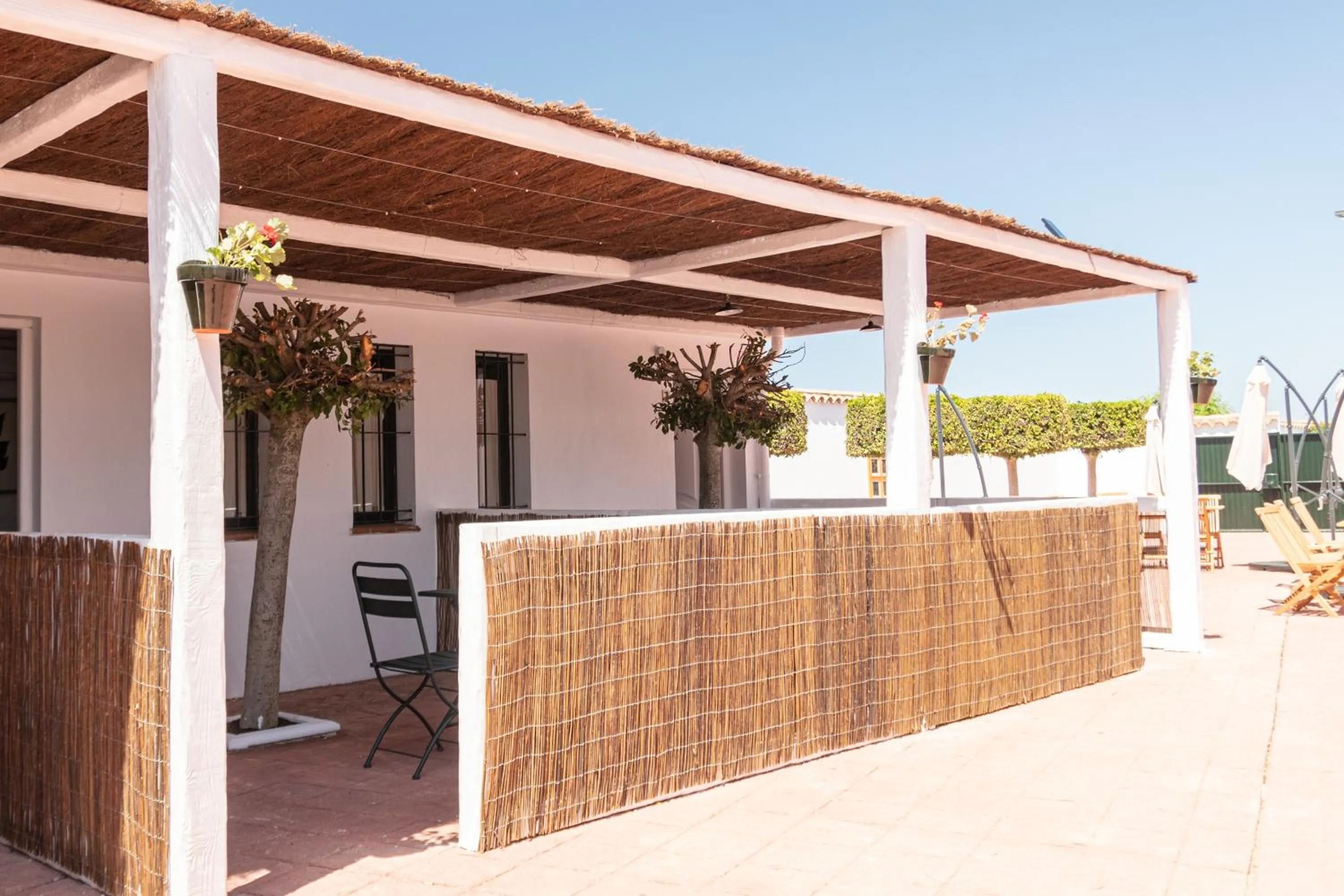 Patio in Hotel Marhava