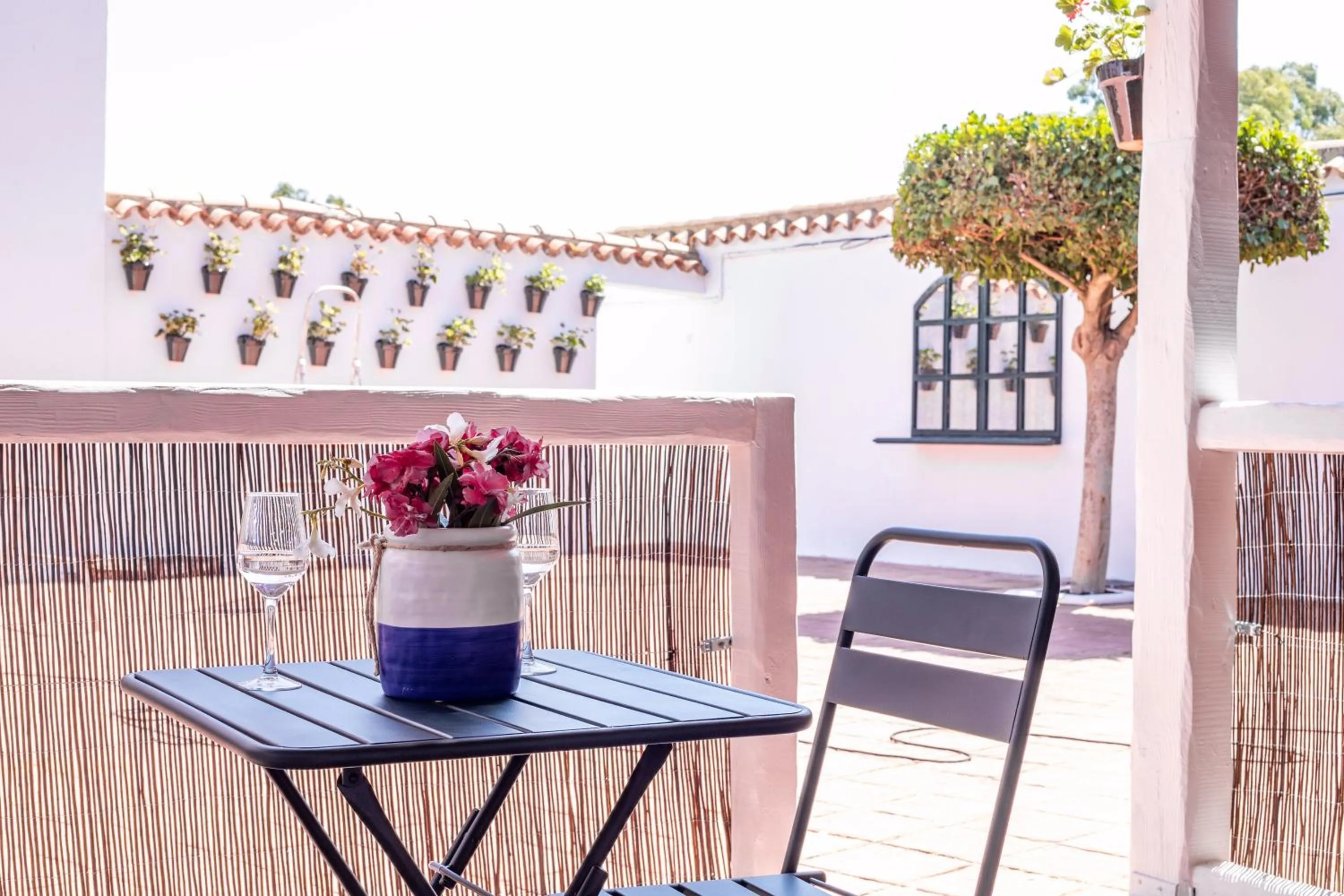 Patio in Hotel Marhava
