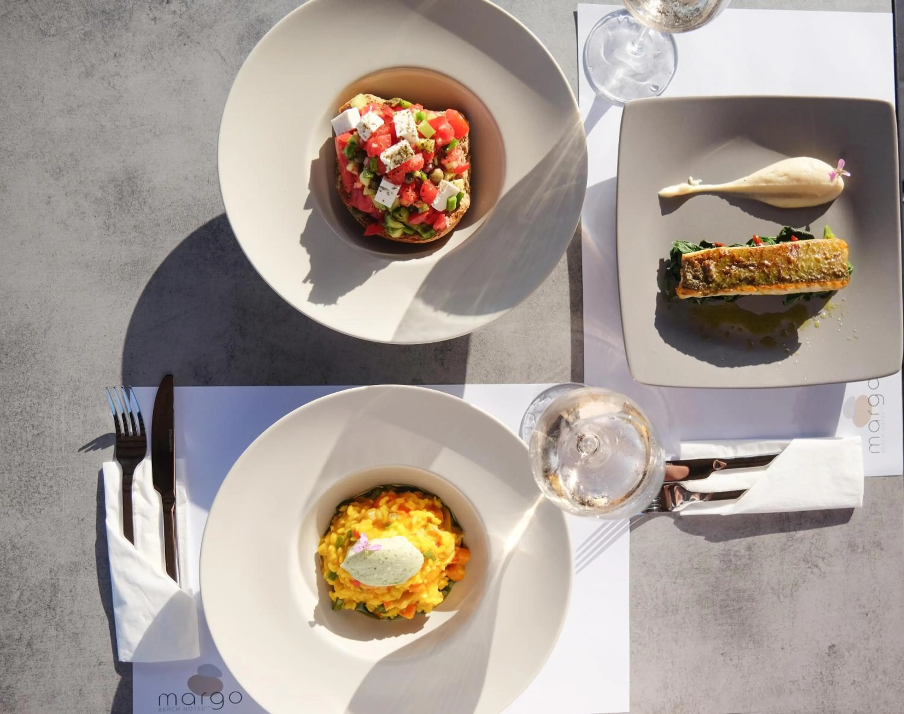 Restaurant/places to eat in Margo Beach Hotel