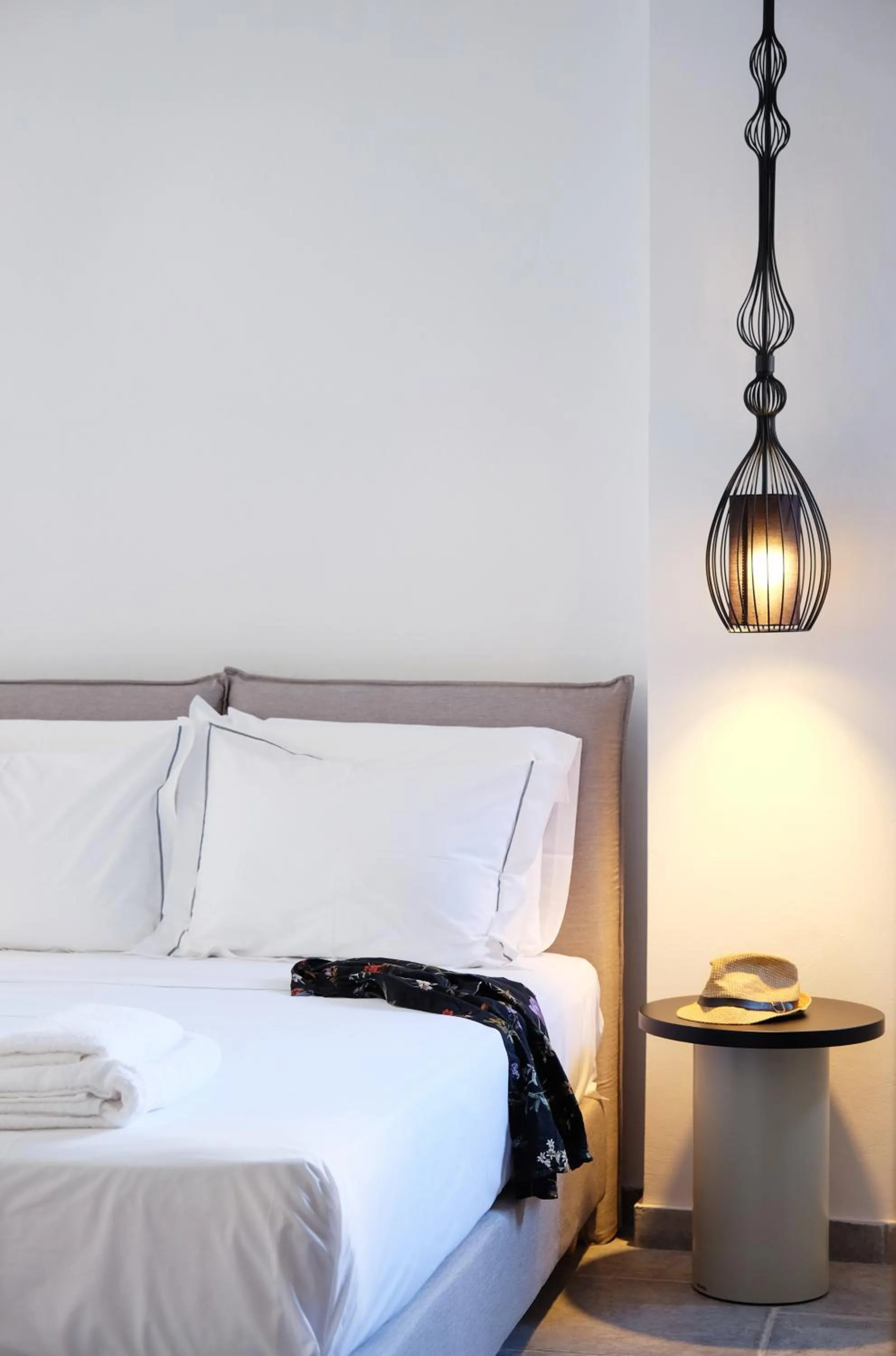 Bed in Margo Beach Hotel