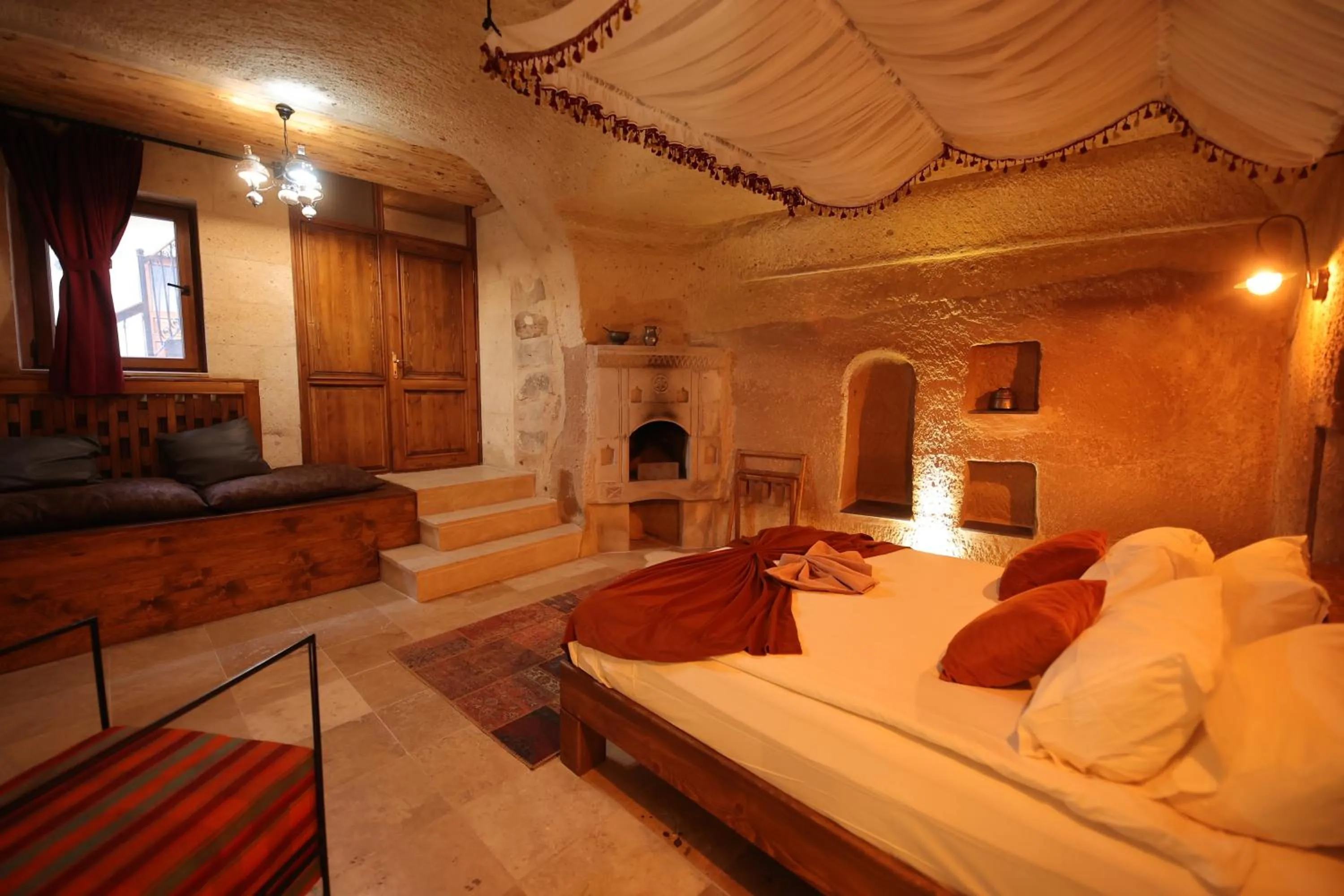 Bed in Alice in Cappadocia