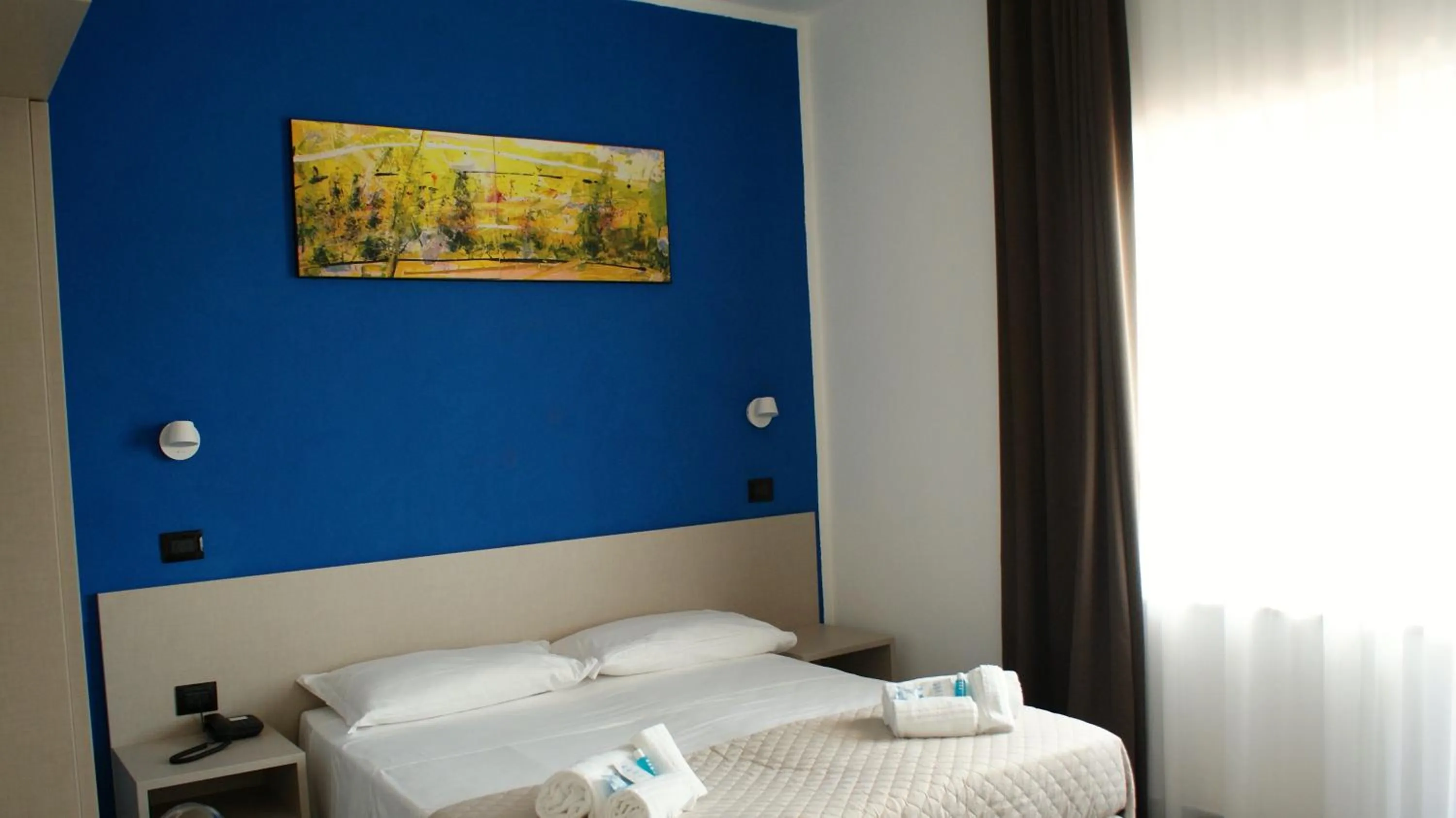 Bedroom, Bed in Hotel Palazzo Caveja